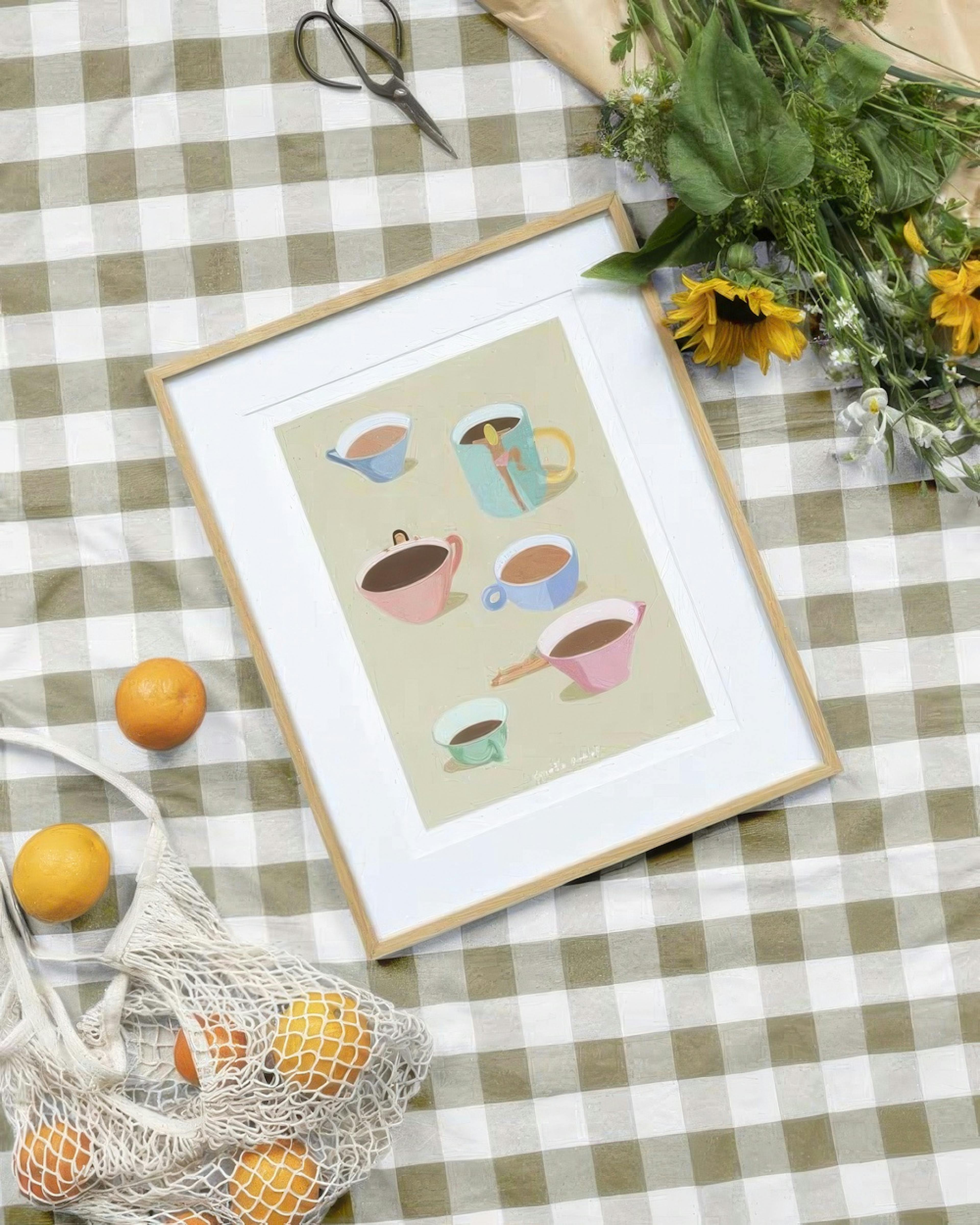 Giselle Dekel – Coffee Ladies Print
