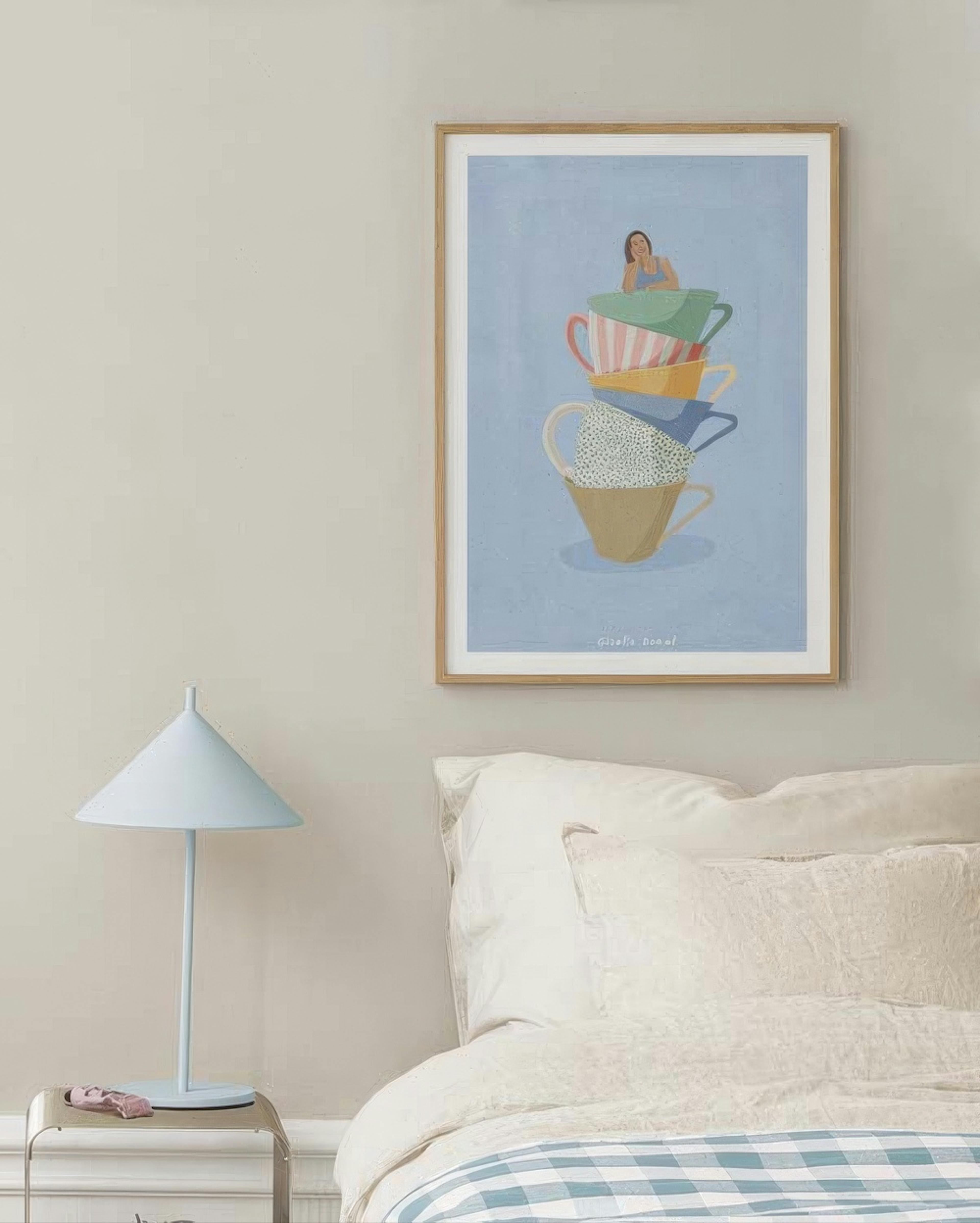 Giselle Dekel – Longing for Coffee Print