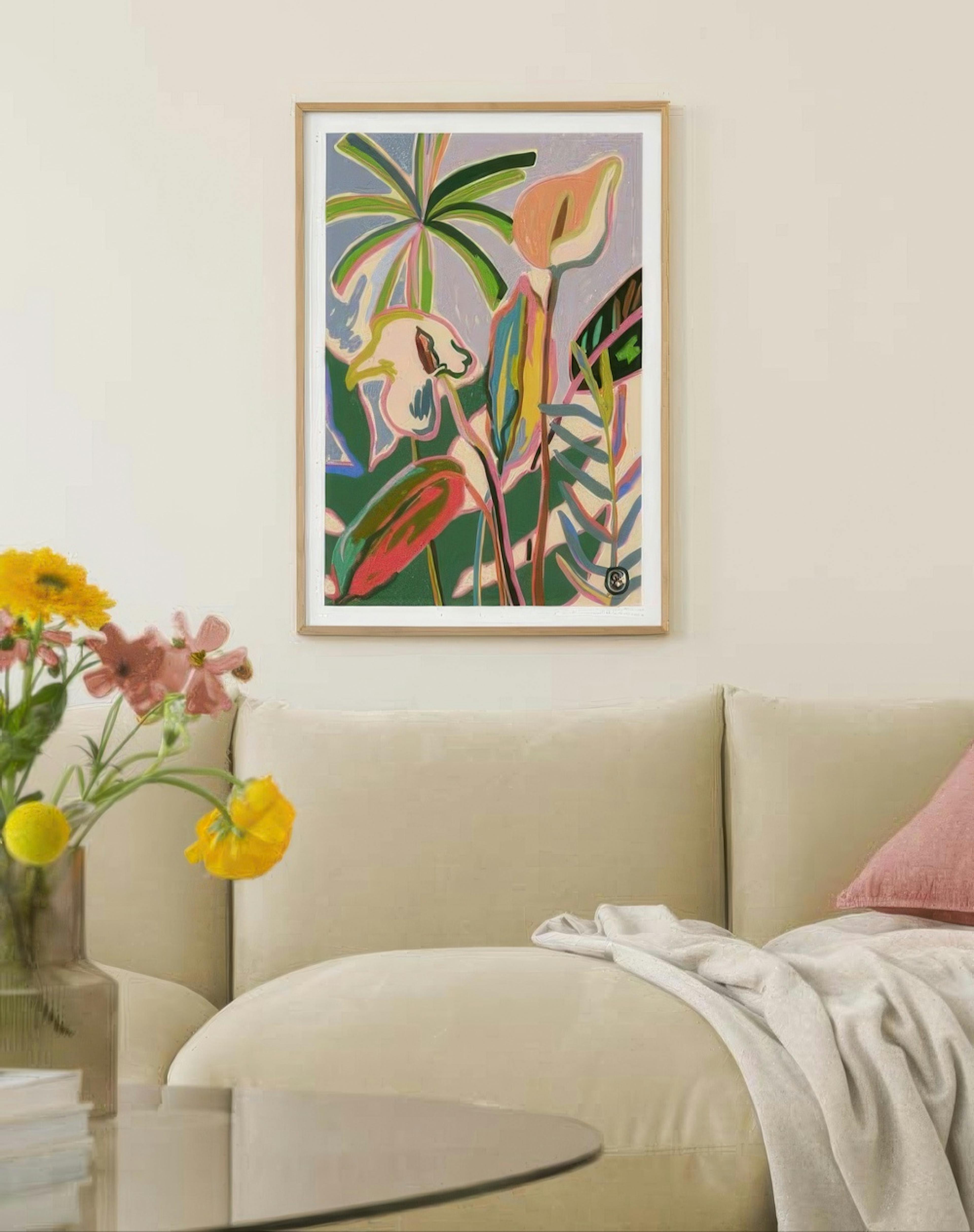 Sandra Poliakov - Peace Lily Print