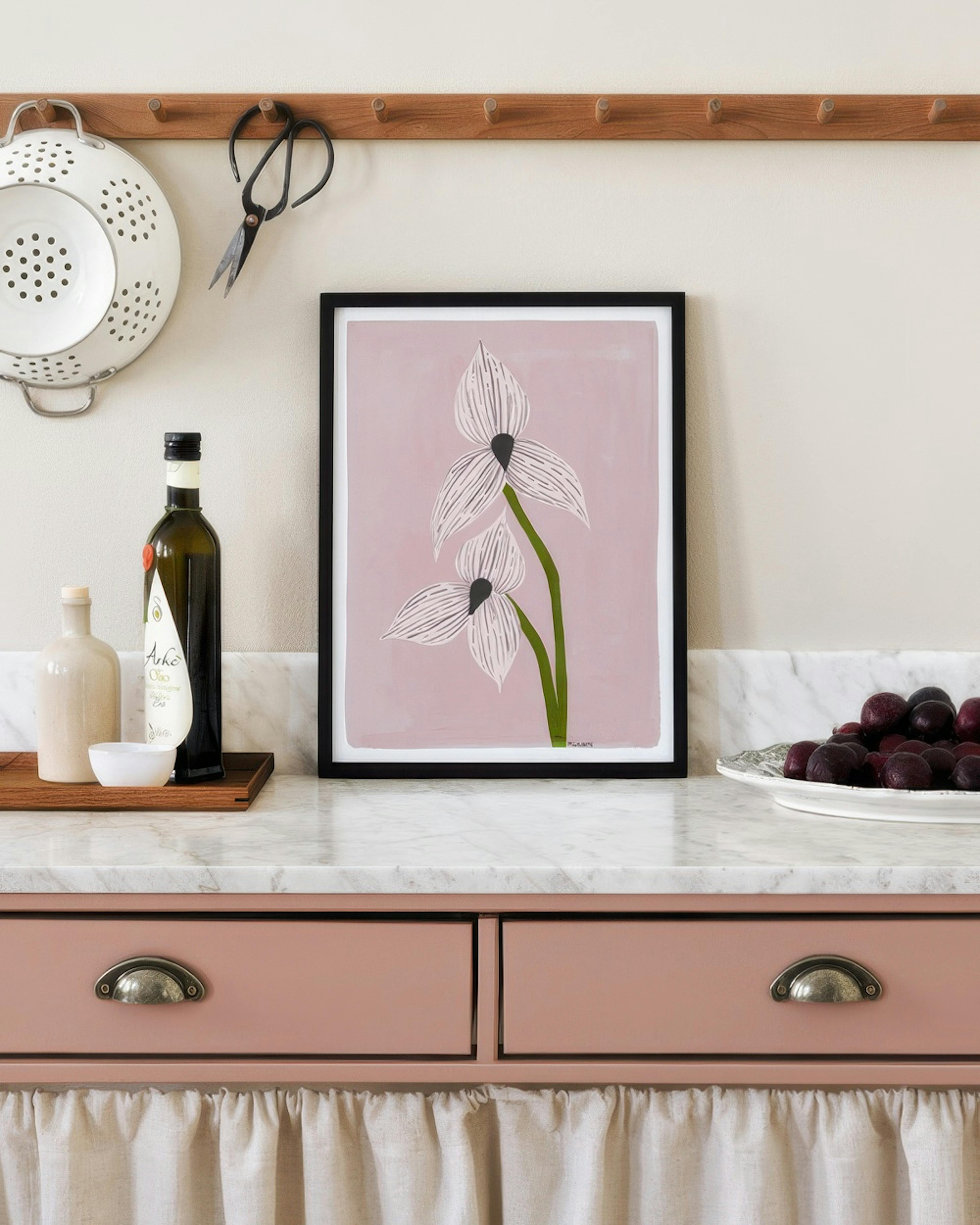 Megan Galante - Orchid Portrait Print
