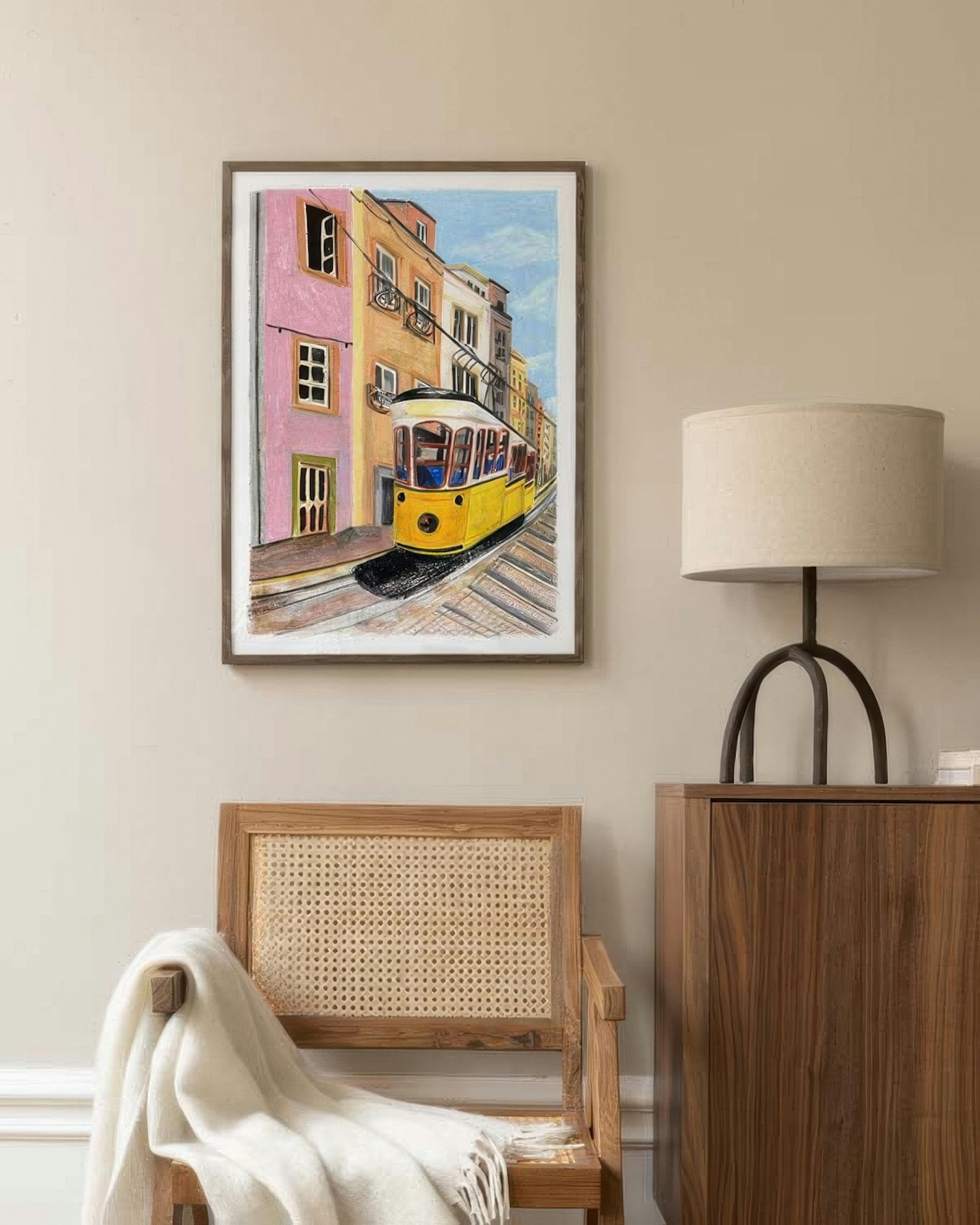 Laura Page - Pastel Lisbon Print