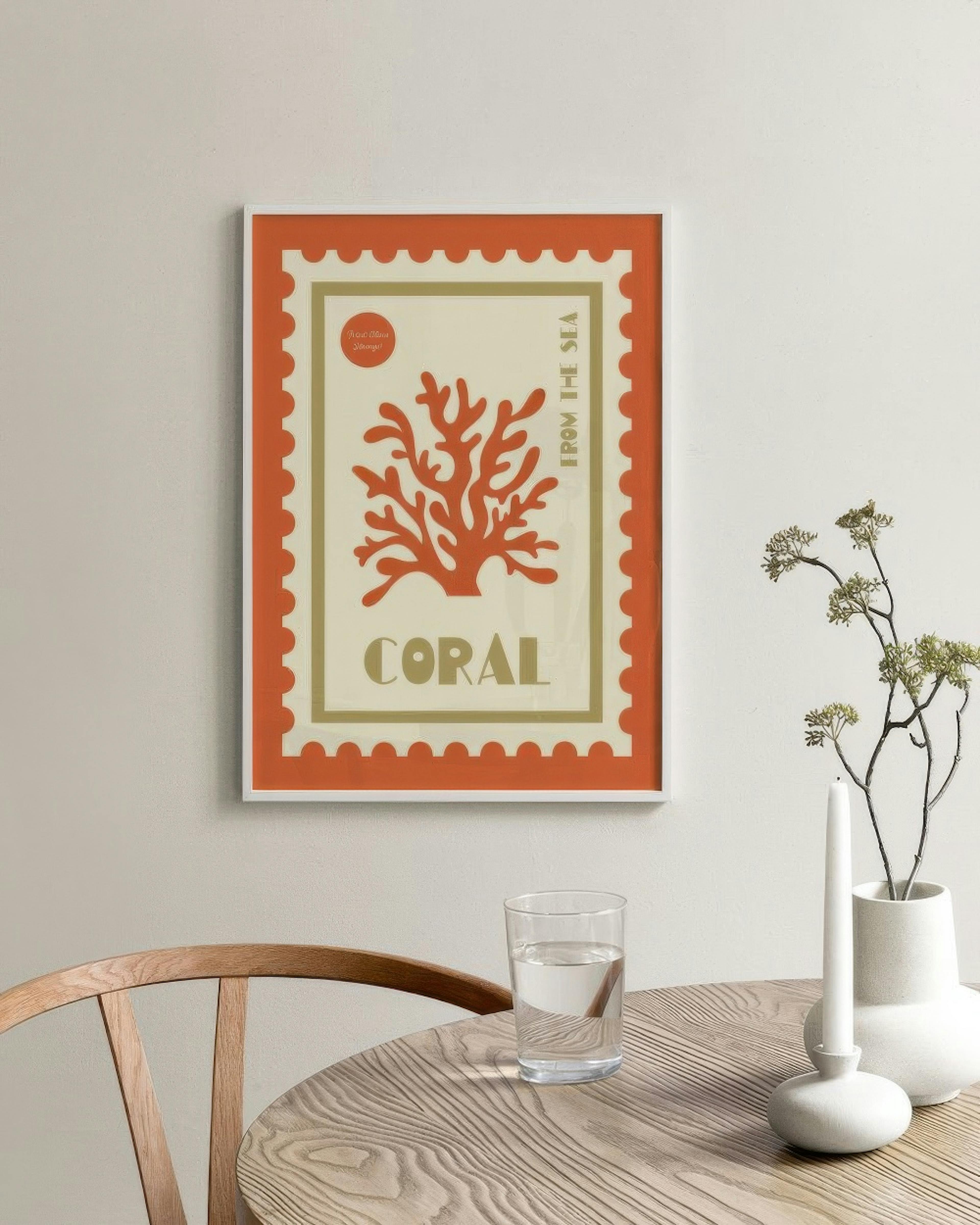 We Made Something Nice - Coral Plakat