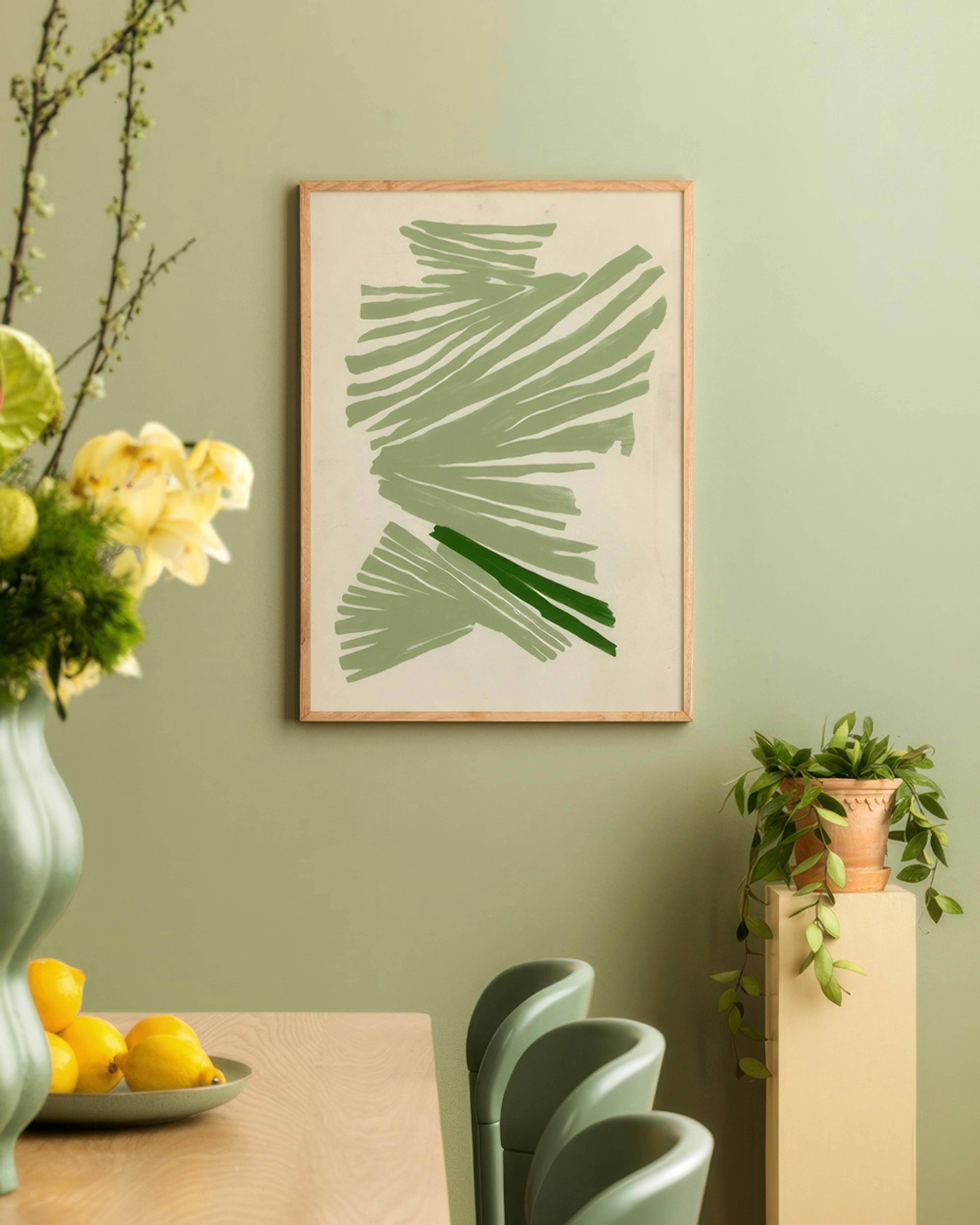 Sylvia Takken - Just Green Print