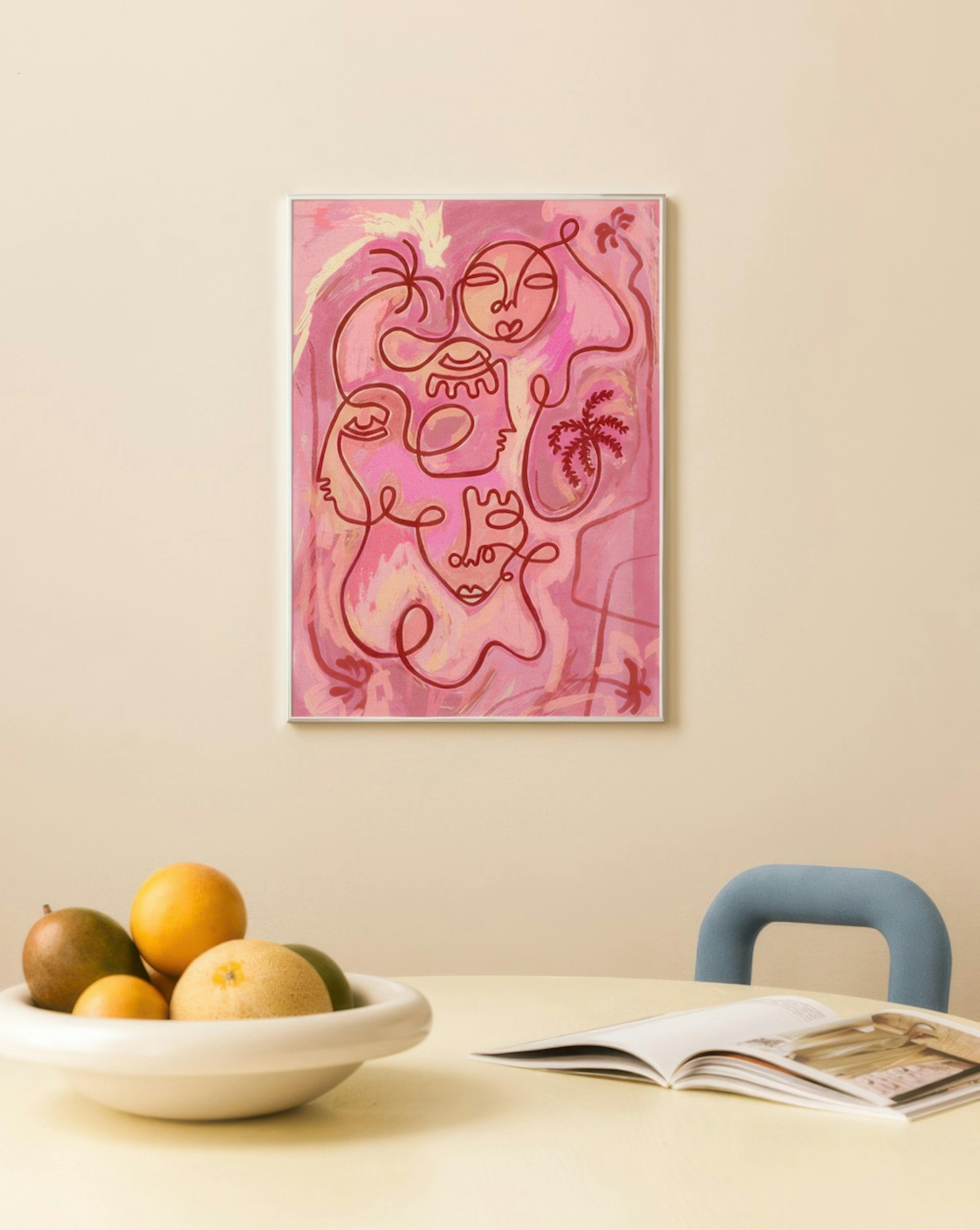 Shatha Al Dafai - Escape to Peace Print