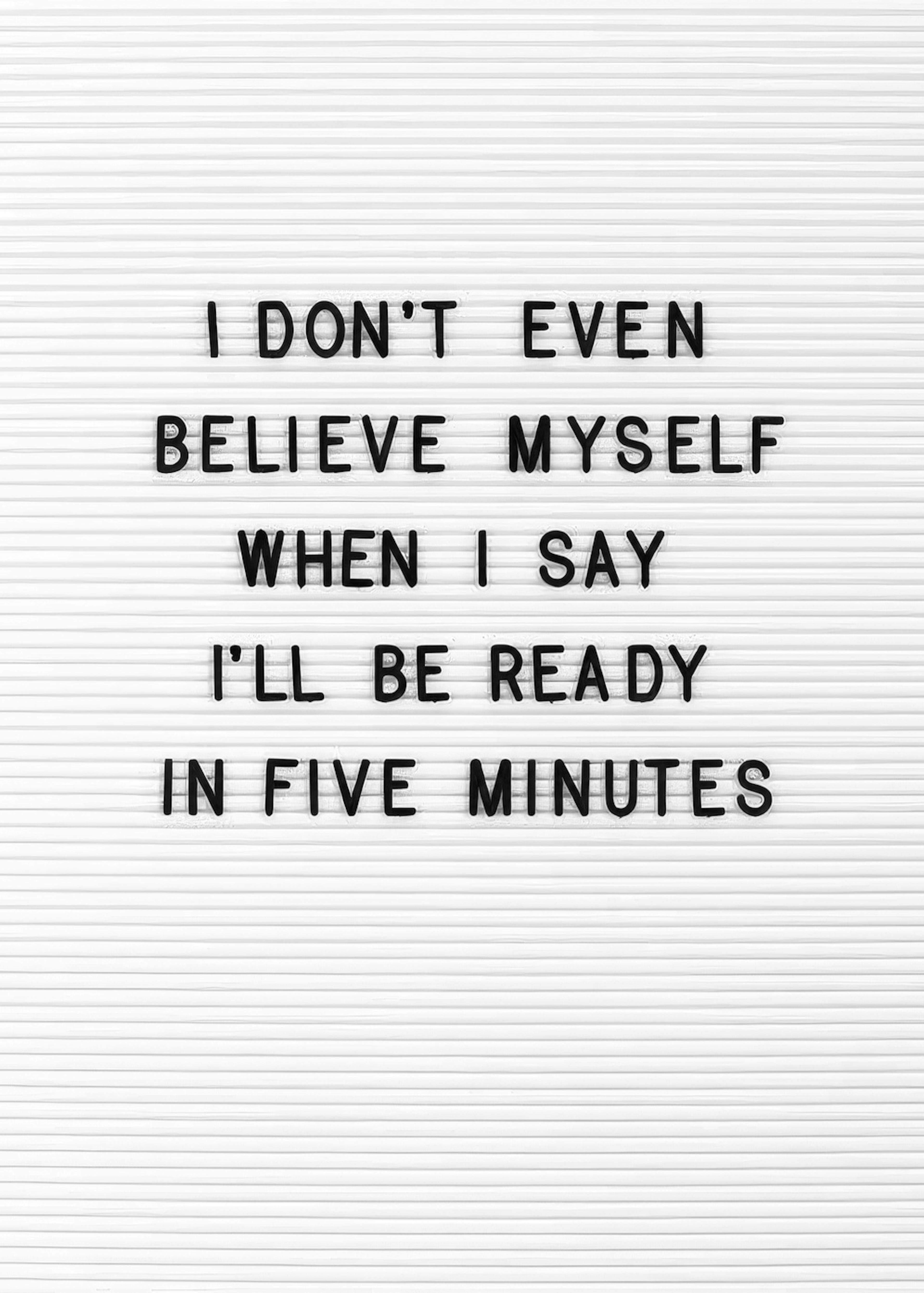 Five Minutes Poster 0