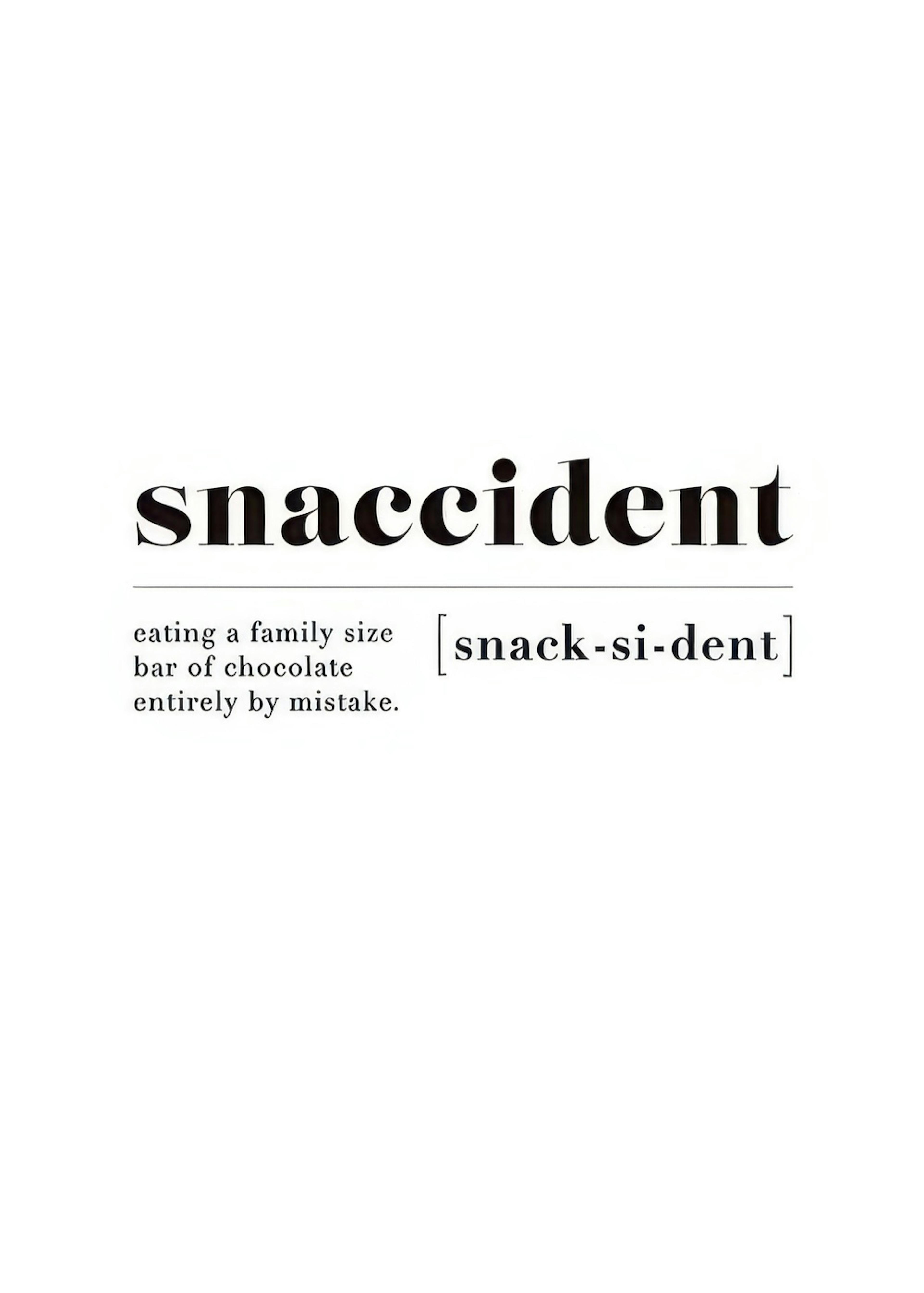 Snaccident Print 0