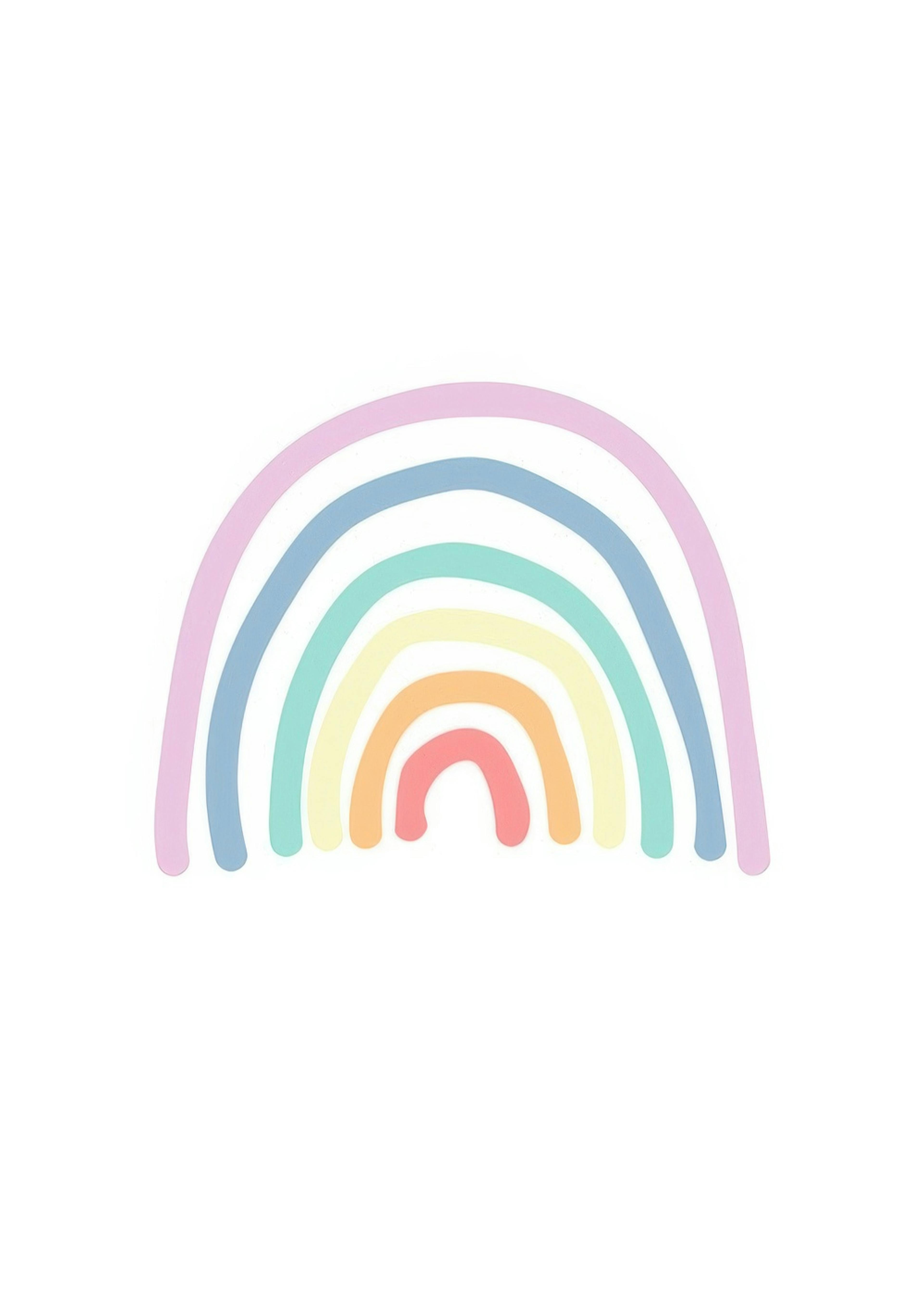 Painted Rainbows Poster 0