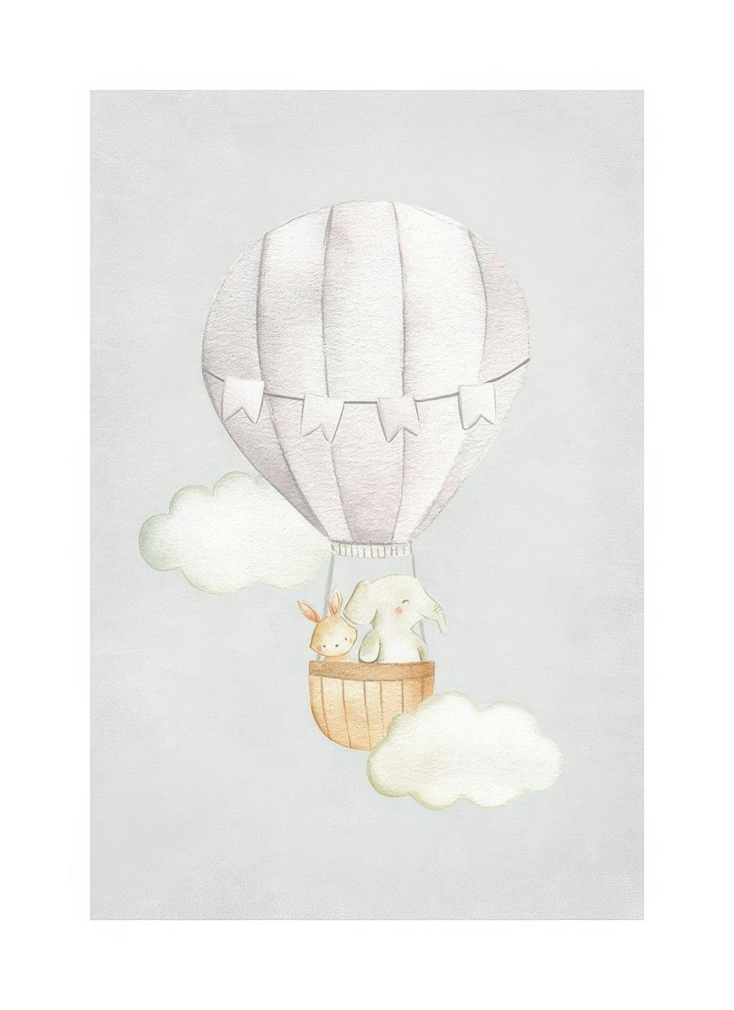 Hot Air Balloon No1 Poster (21x30 cm) - Poster