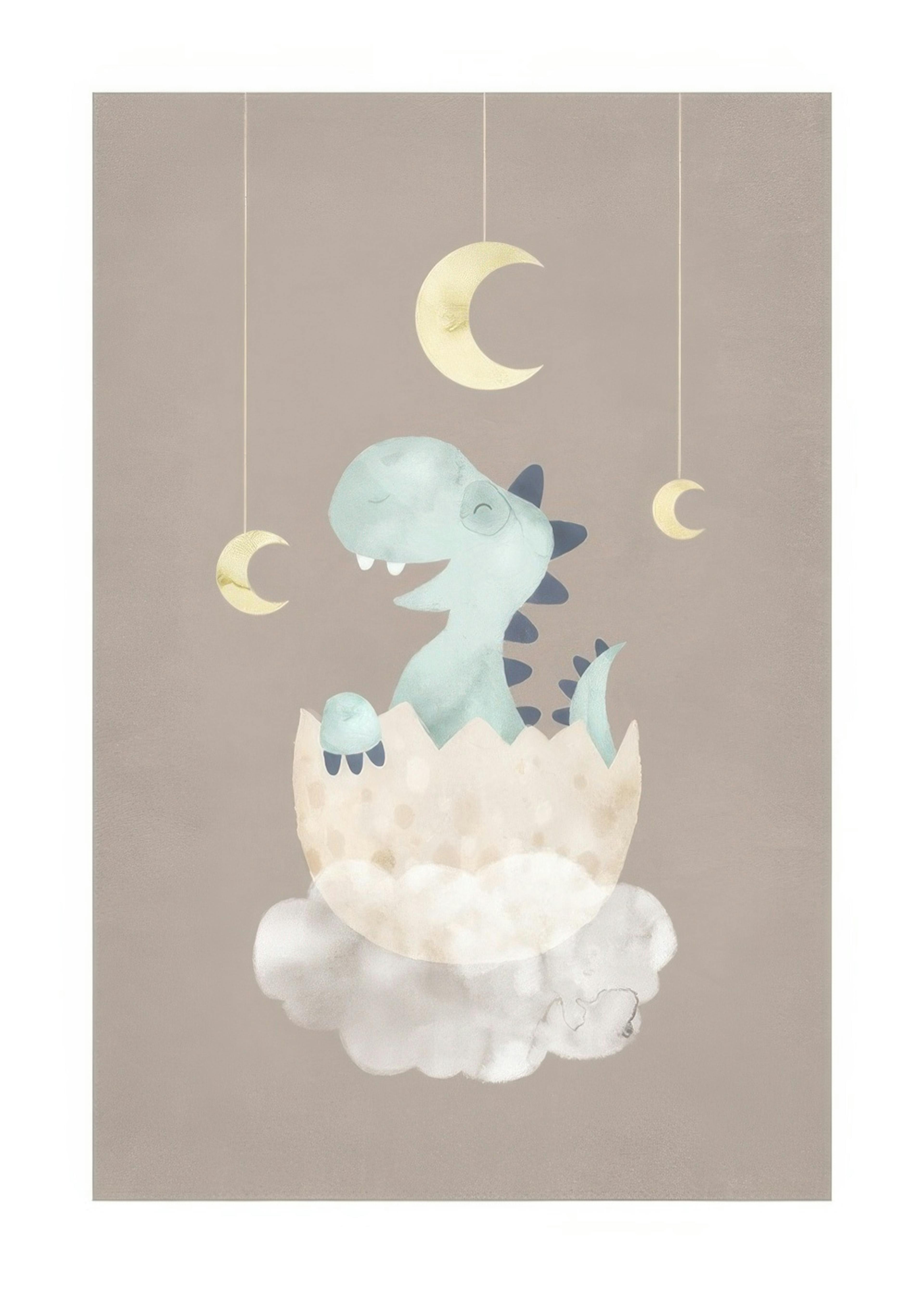 Baby Dinosaur No2 Poster 0