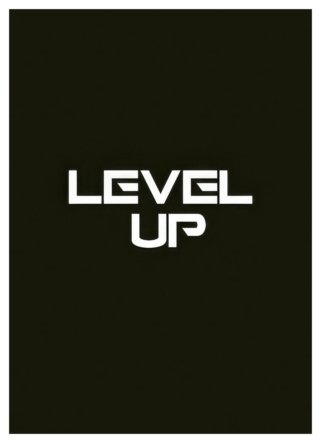 Level Up Plakat (30x40 cm)- Plakaty dla nastolatków