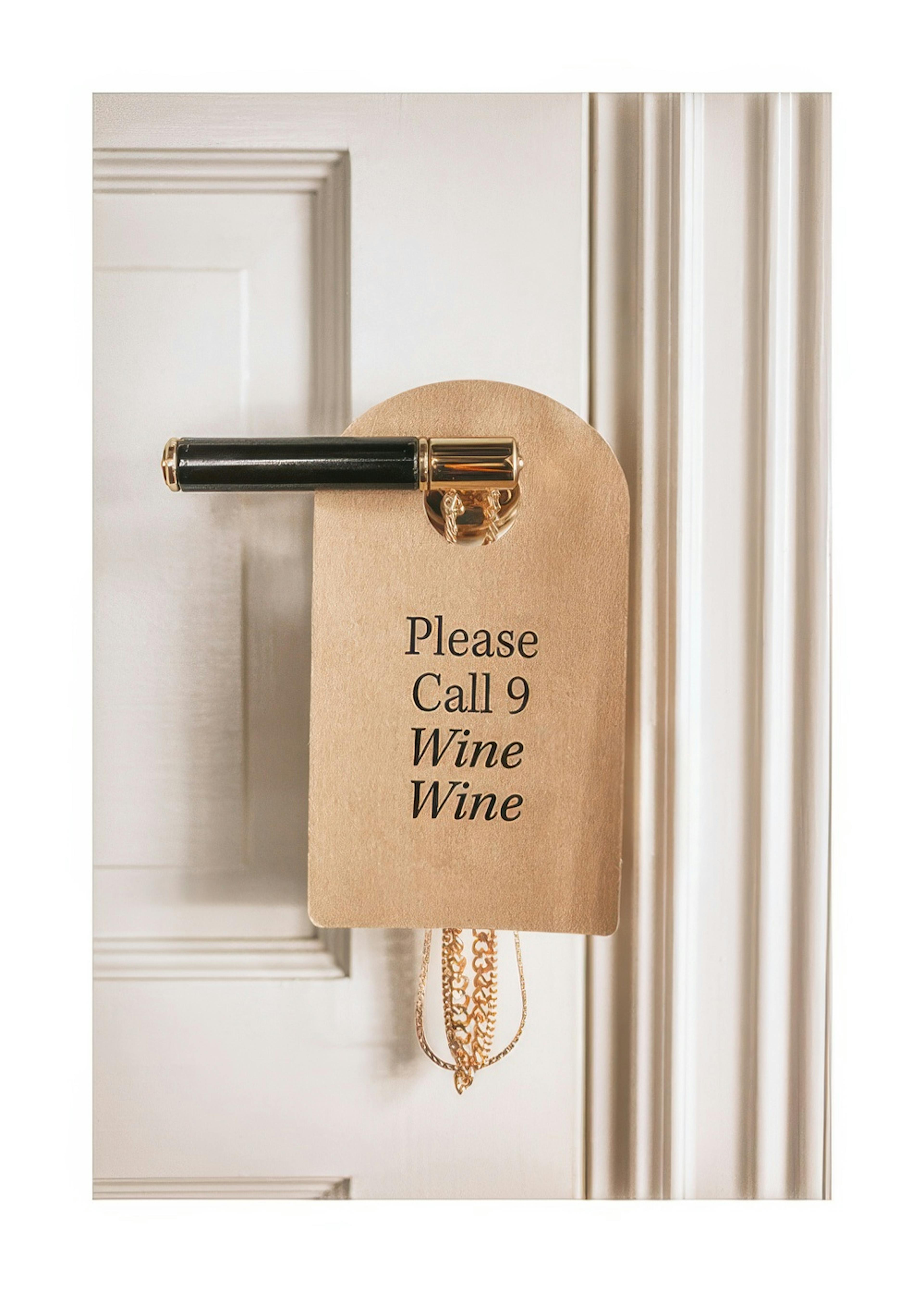Call 9, Wine, Wine Print 0