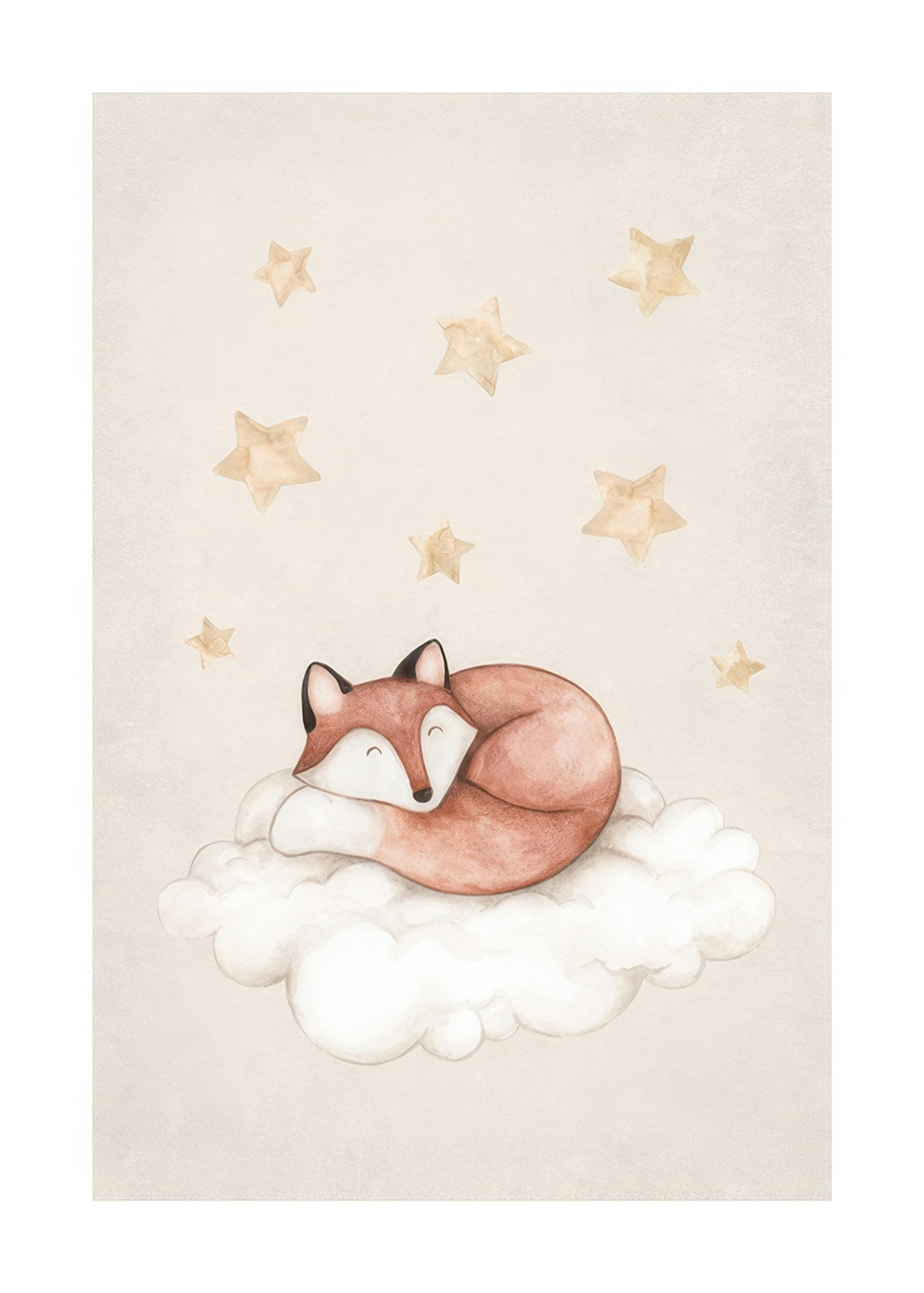 Dreaming Fox Poster 0