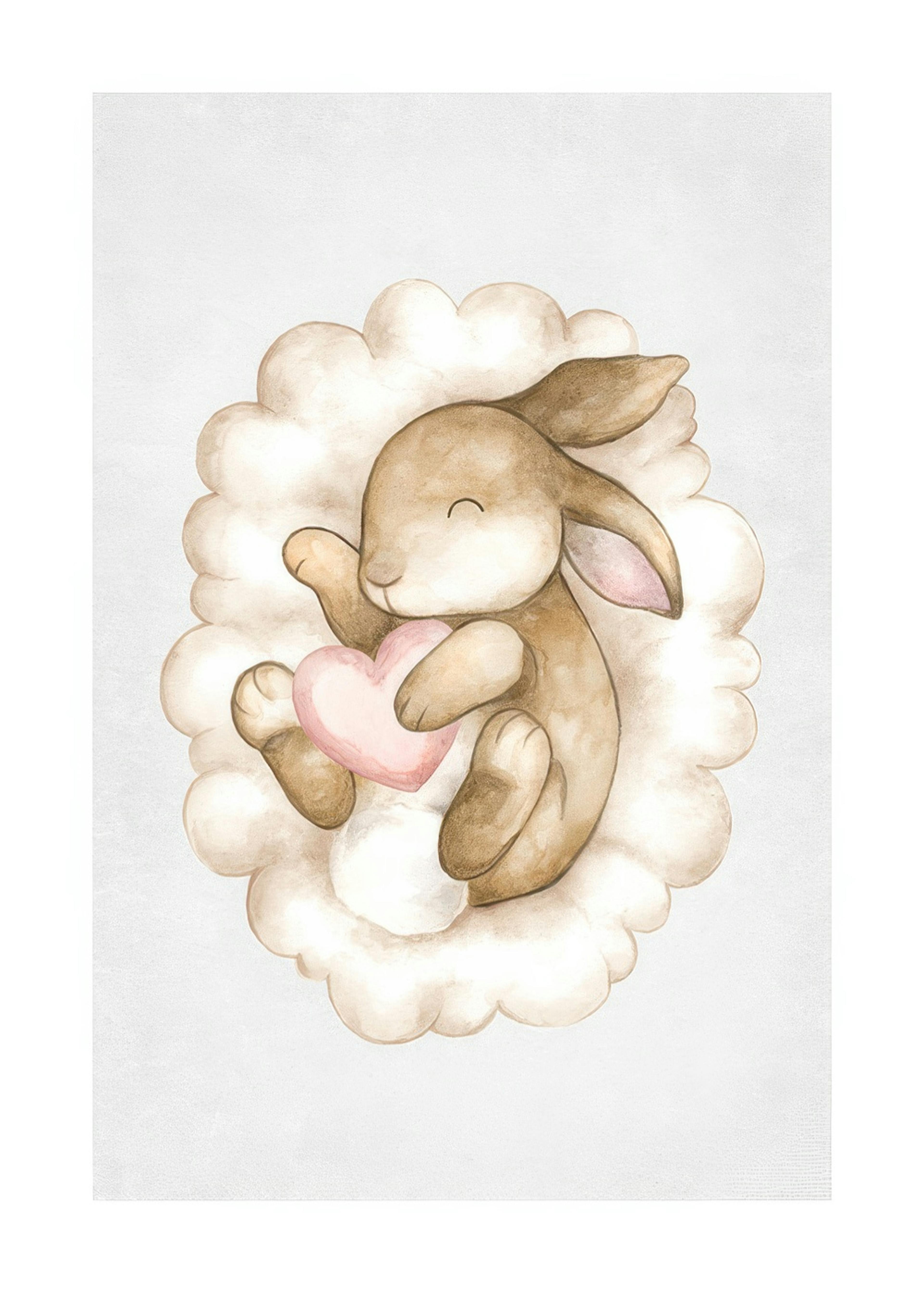 Sleeping Bunny Poster 0