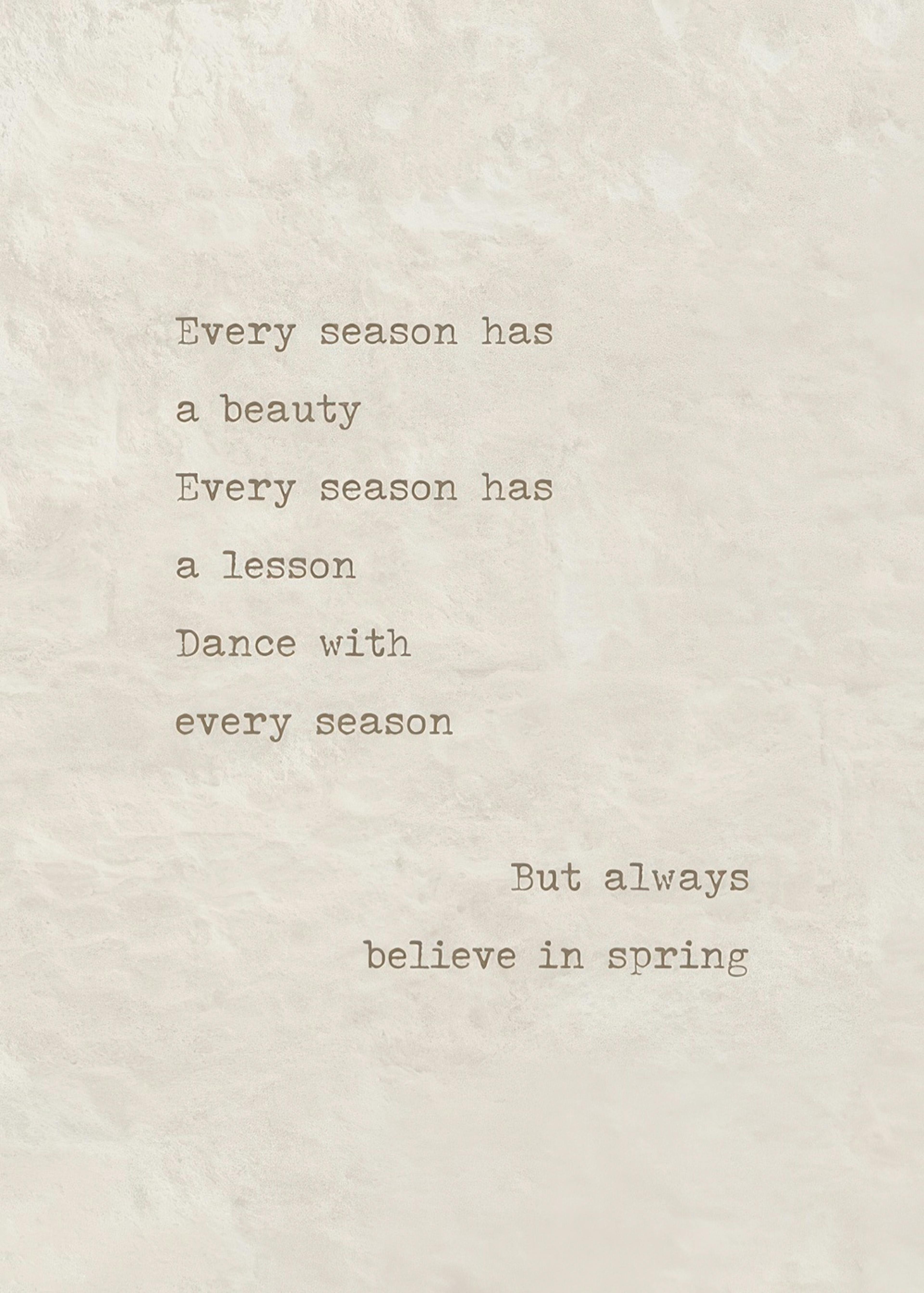 Seasonal Poem PlagÃ¡t 0
