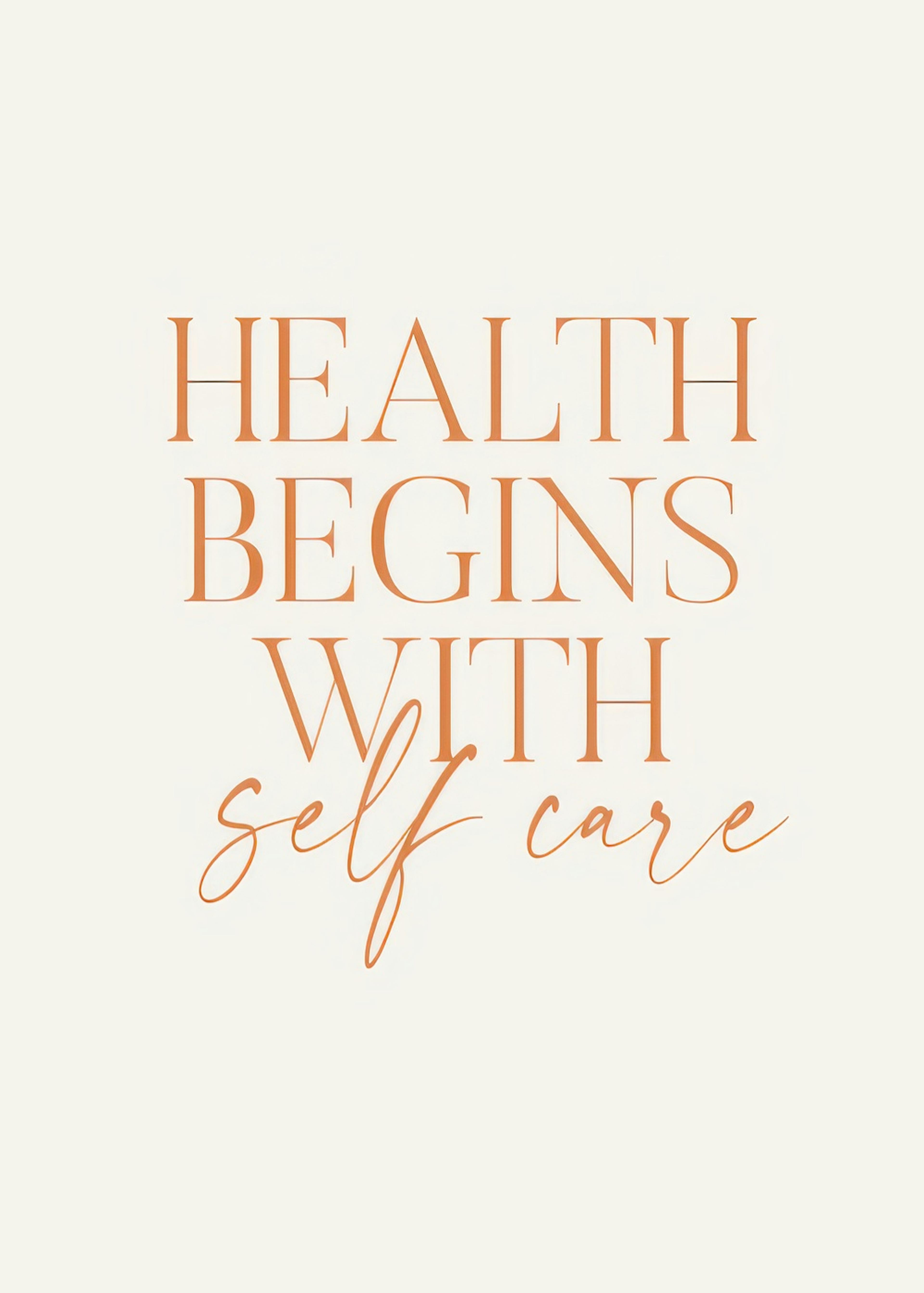 Self Care Poster 0