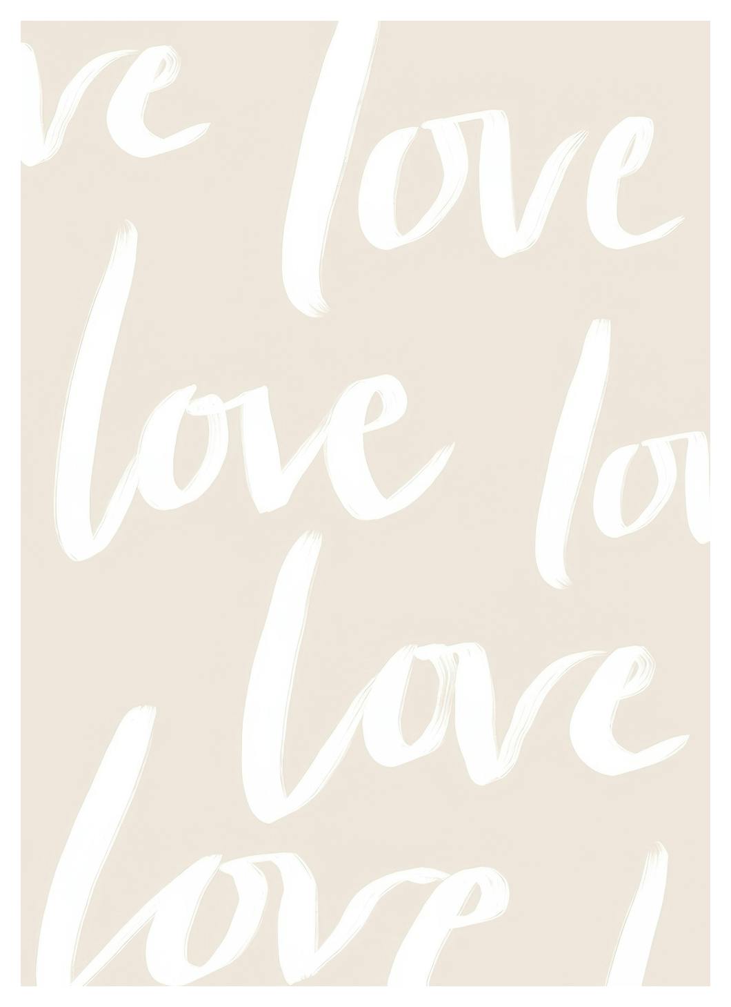 Loads of Love Poster (21x30 cm)- Tipografia