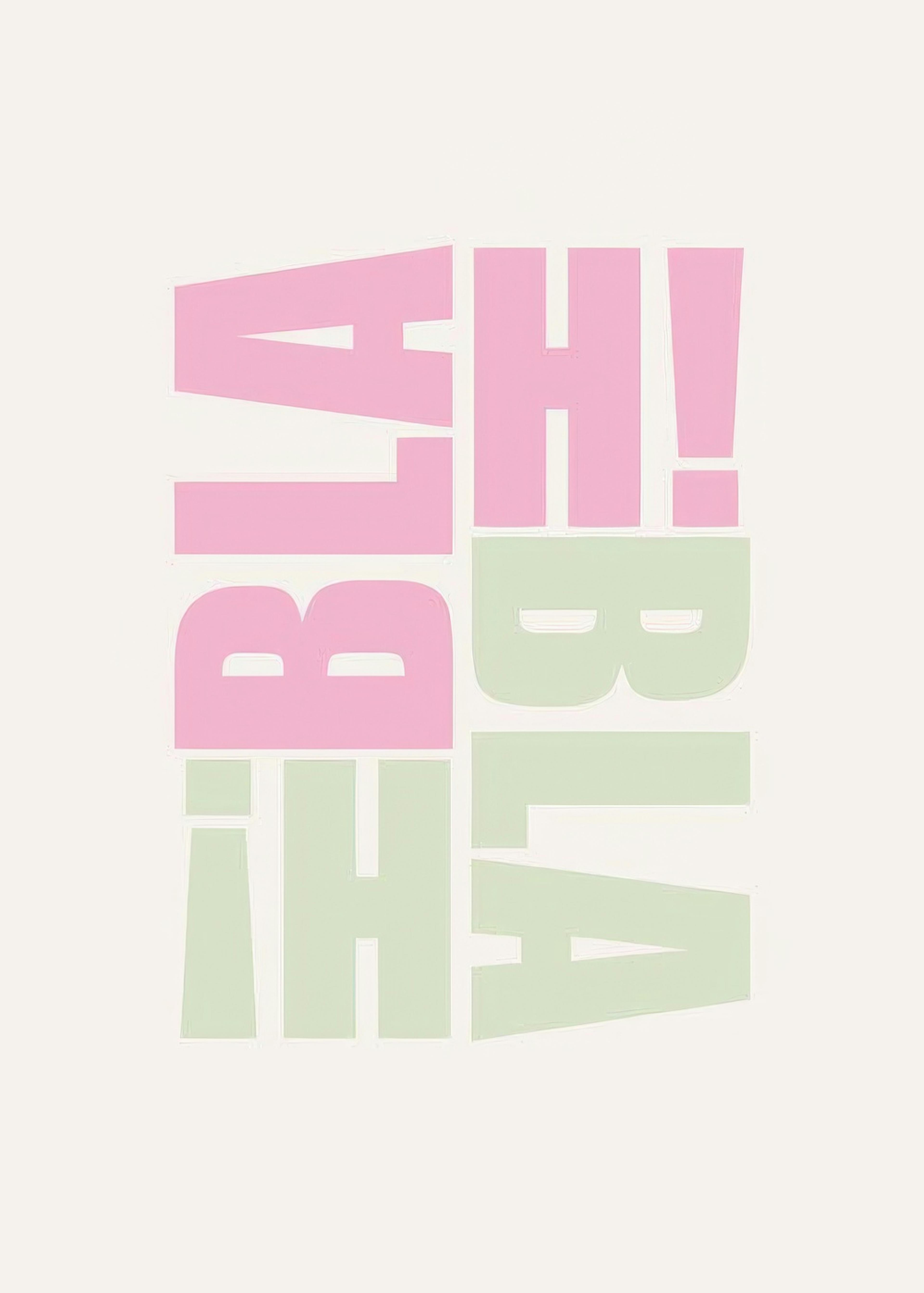 Blah Blah Poster 0