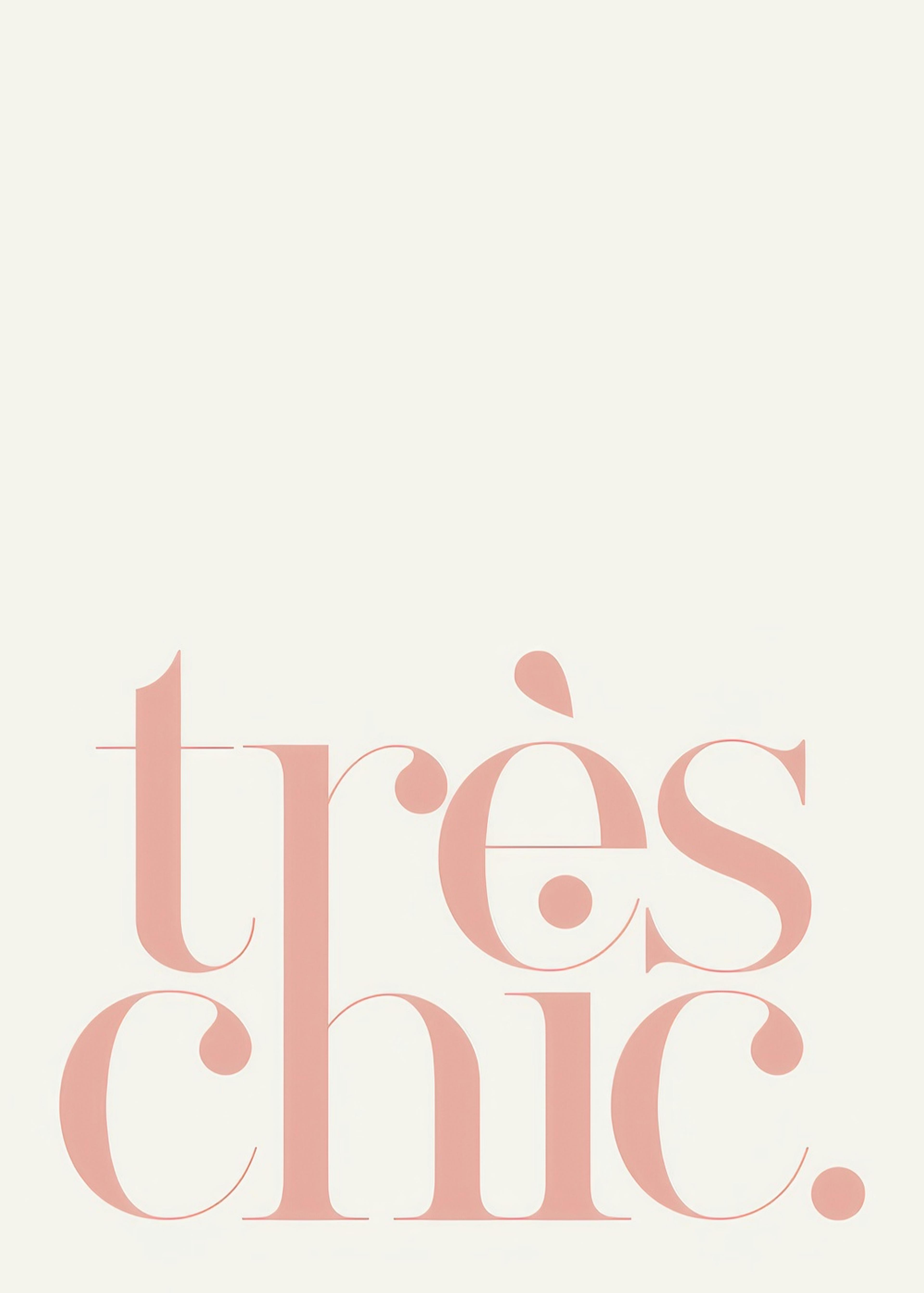 Très Chic Print 0