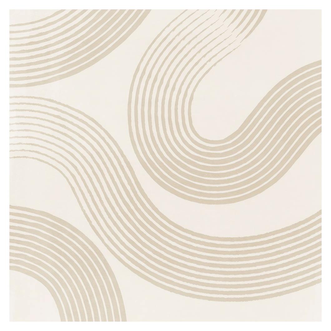 Prints - Beige Lines Print (50x50 cm) - Graphic art prints