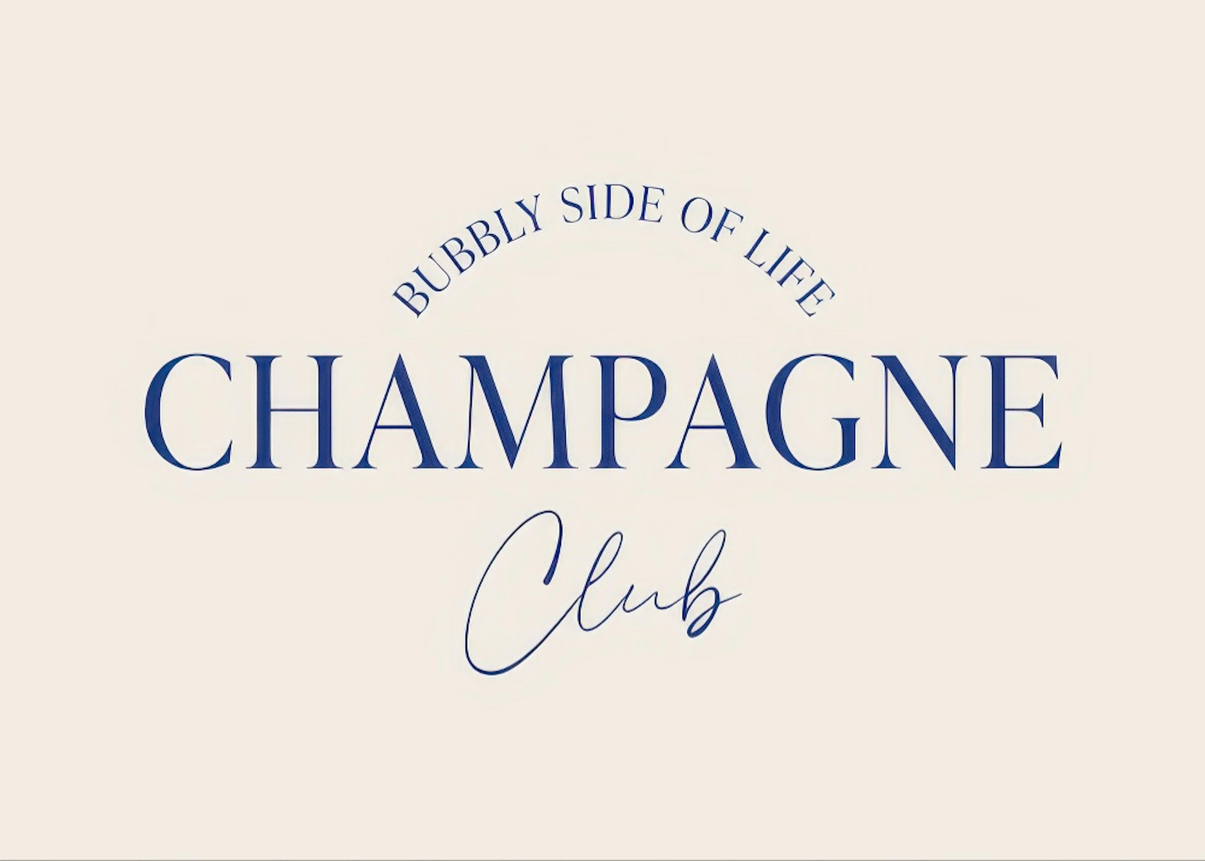 Champagne Club Print 0