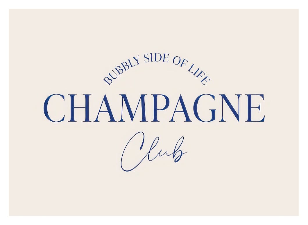 Champagne Club Poster (30x40 cm)