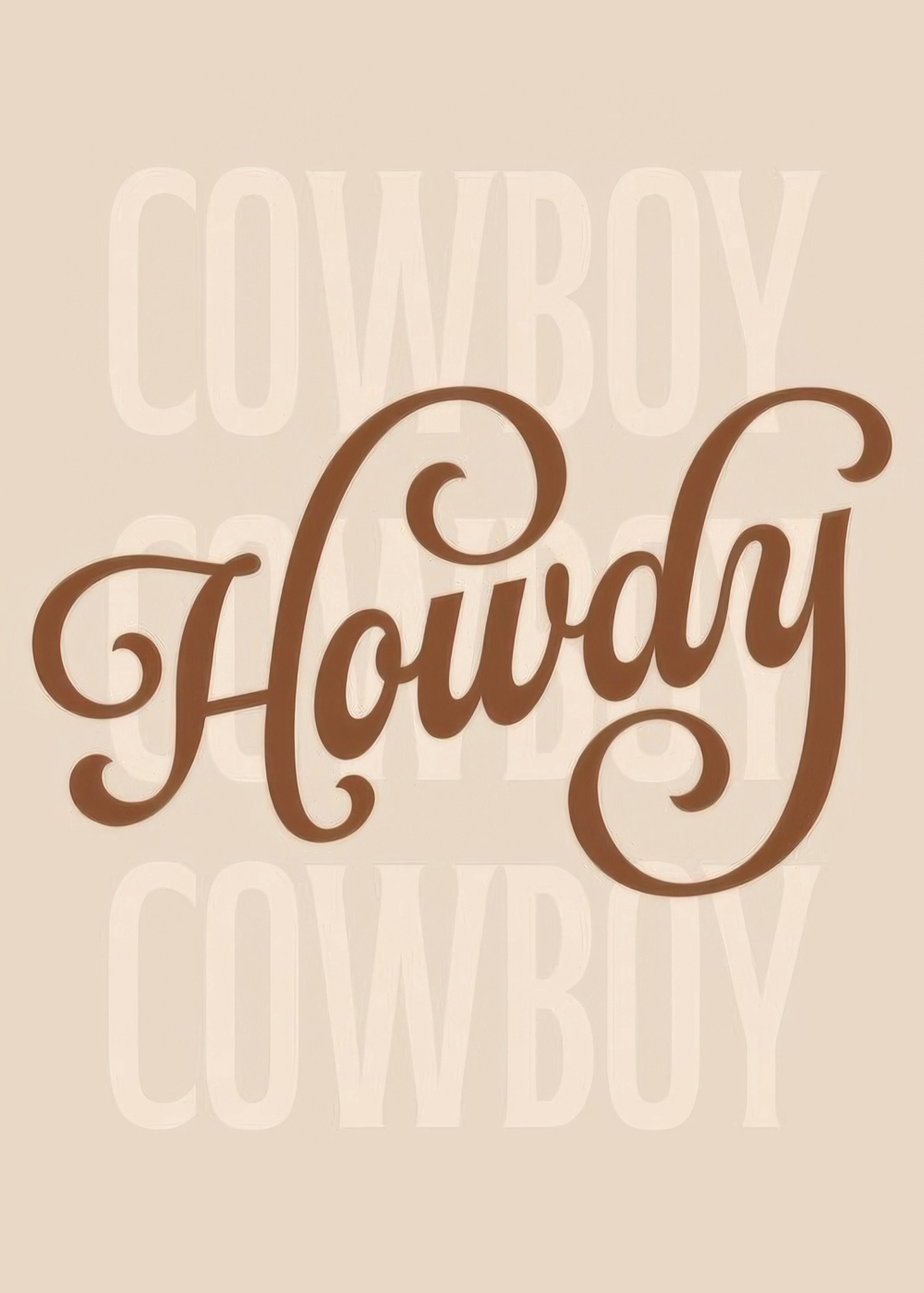 Howdy Cowboy Plakát 0
