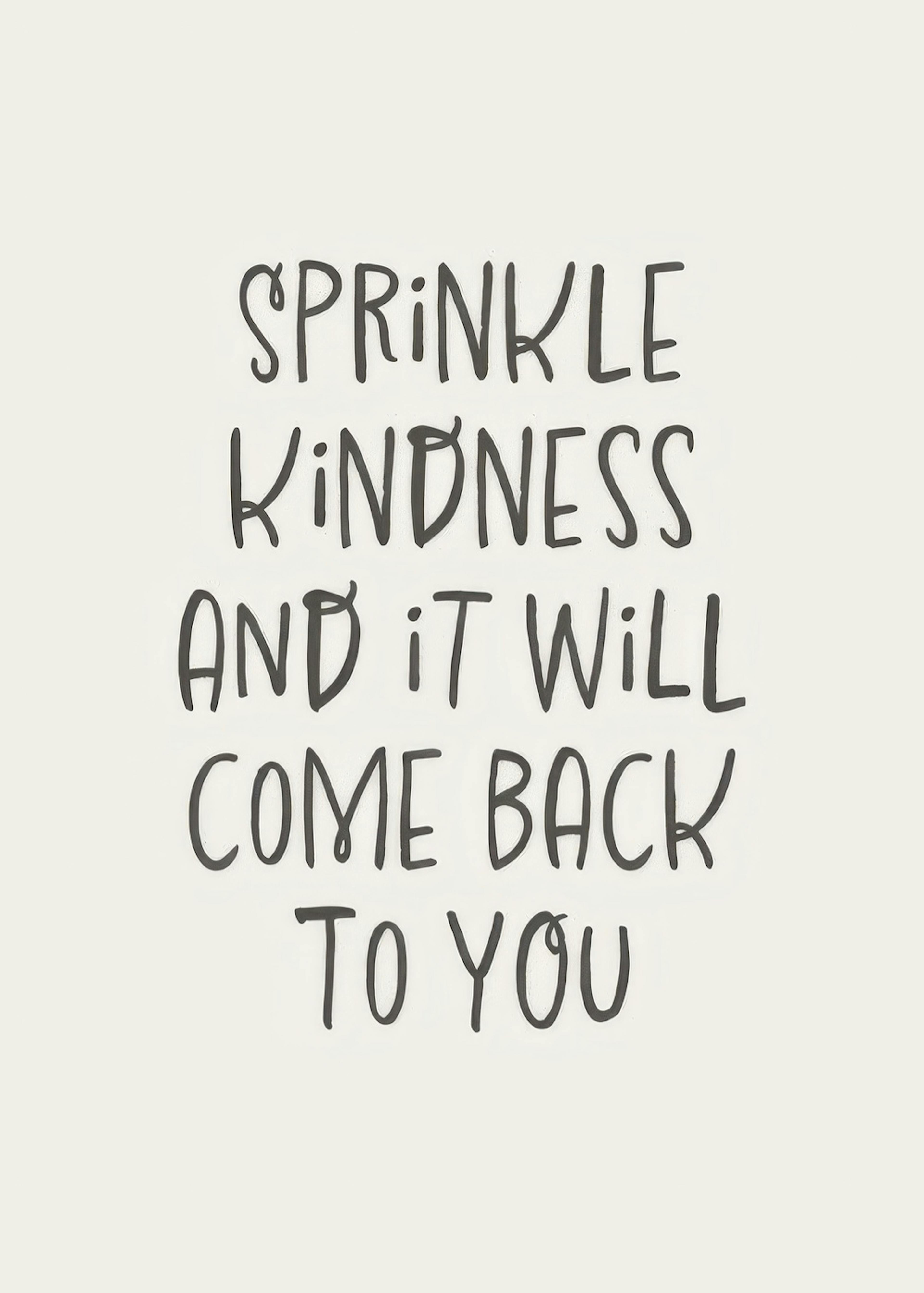 Sprinkle Kindness Poster 0