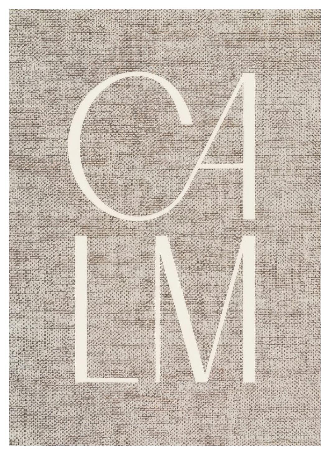 Calm Linen Print (40x50 cm)