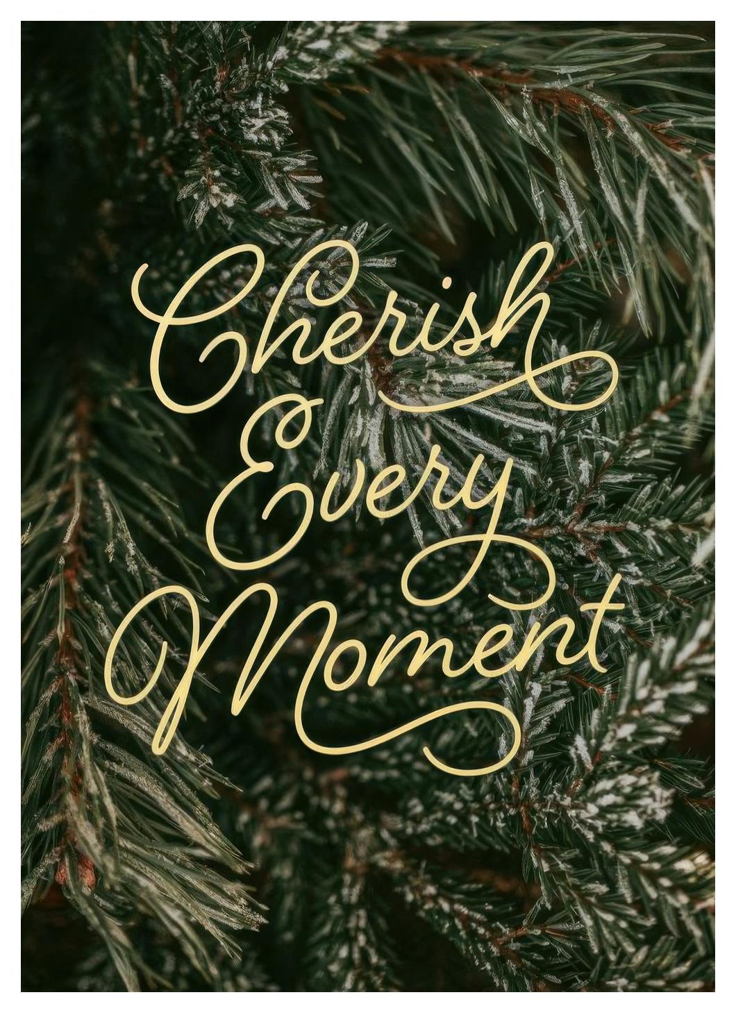 Prints - Cherish Every Moment Print (30x40 cm) - Holiday Prints
