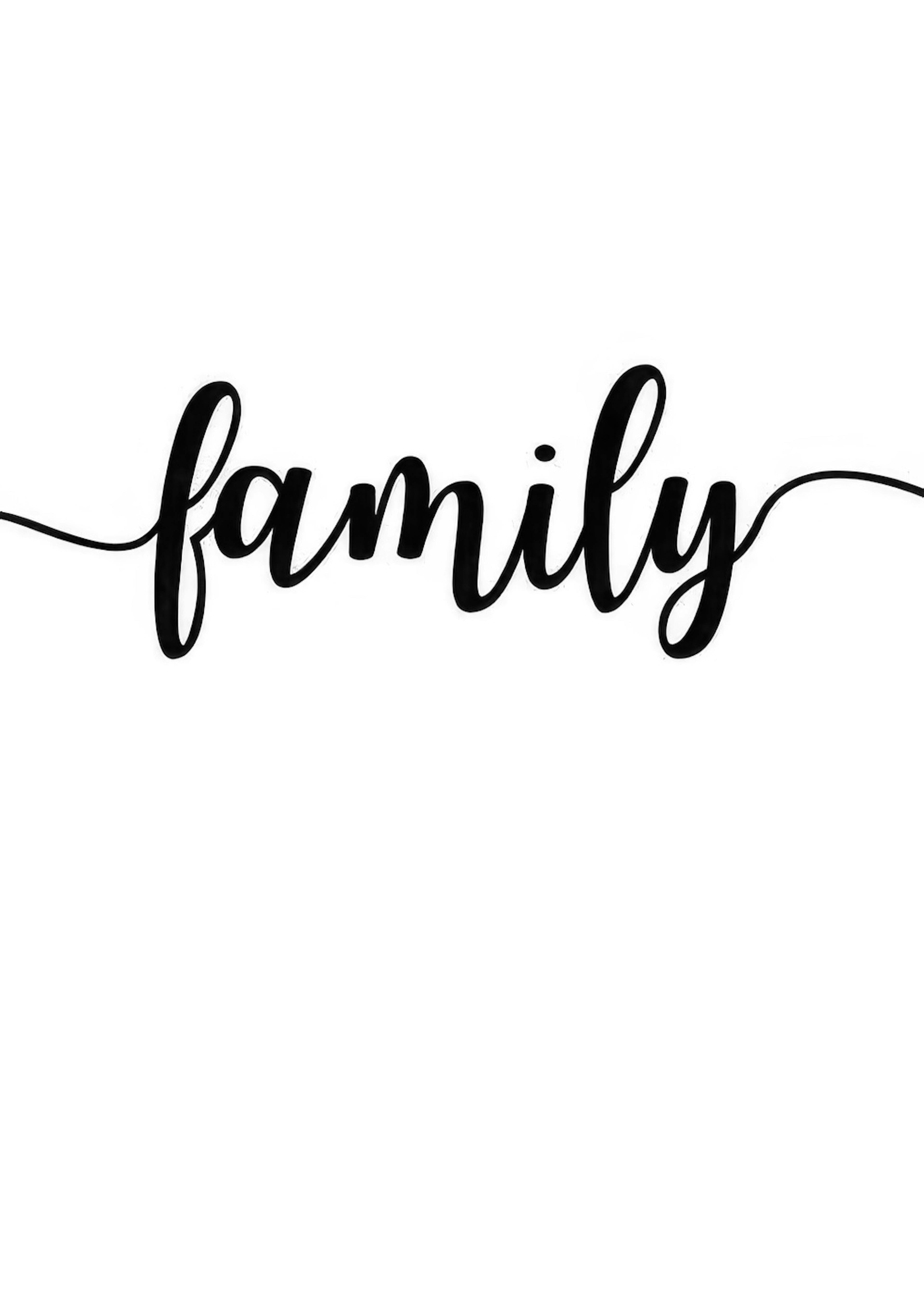 Family Plakat 0