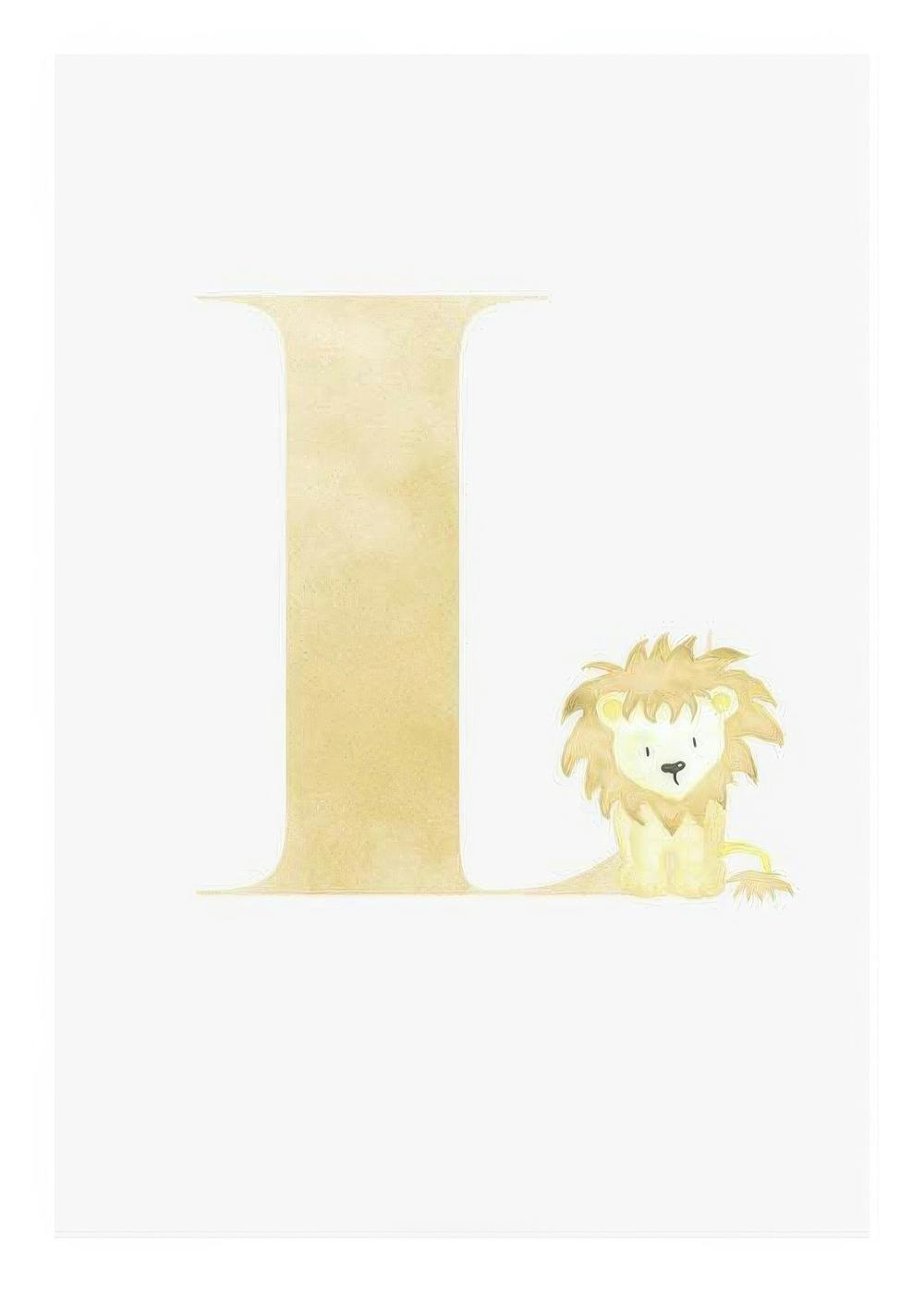 Alphabet L Plakát 0