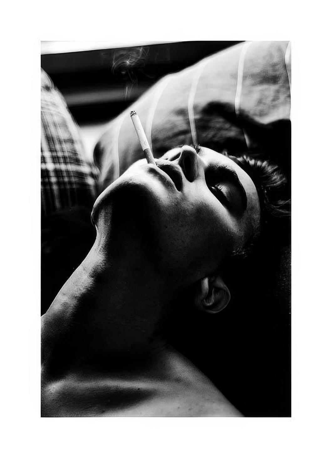 Smoking In Bed Affiche (50x70 cm) - Affiches noir et blanc