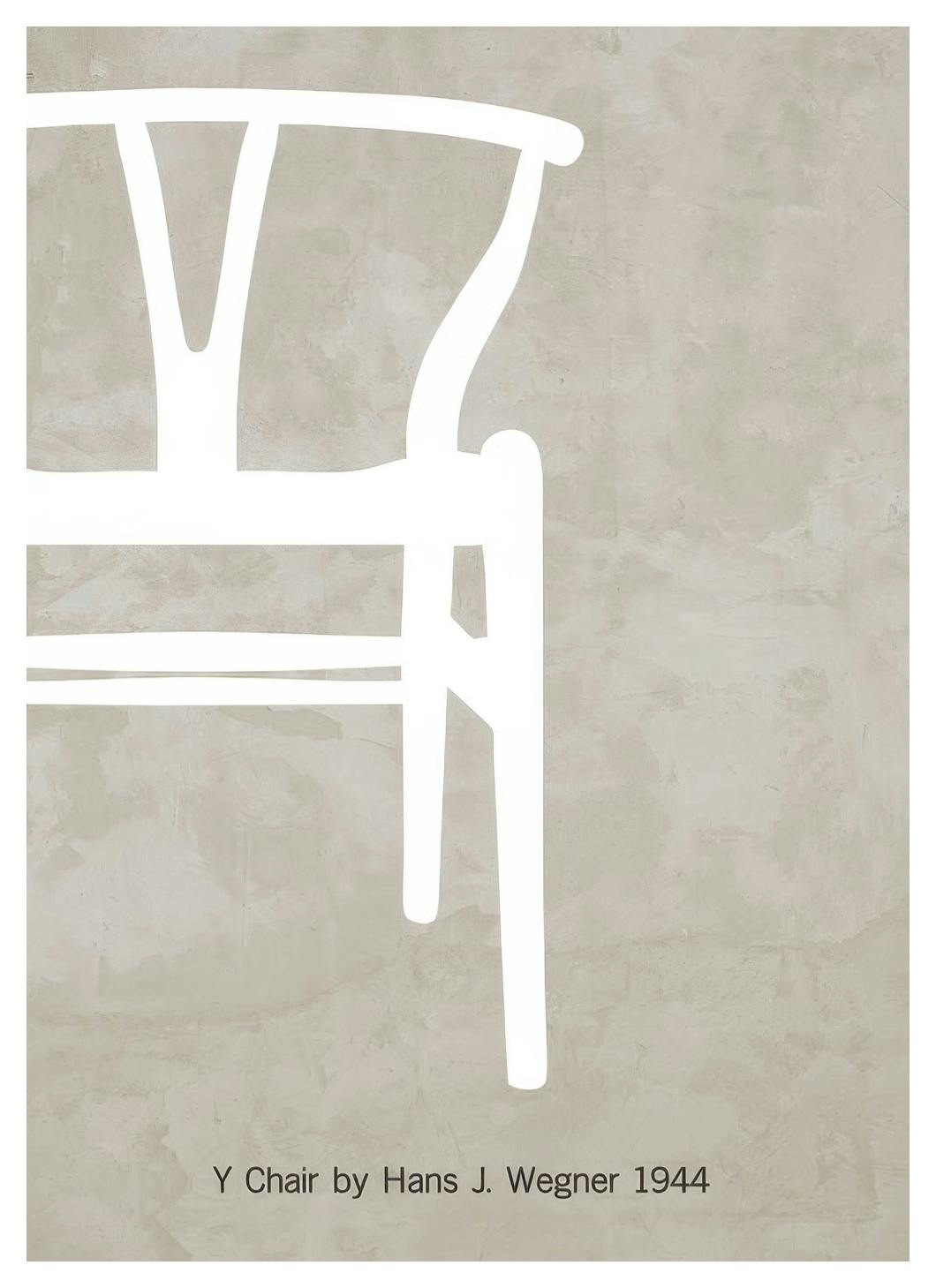 Wishbone Poster (50x70 cm)- Posters vintage