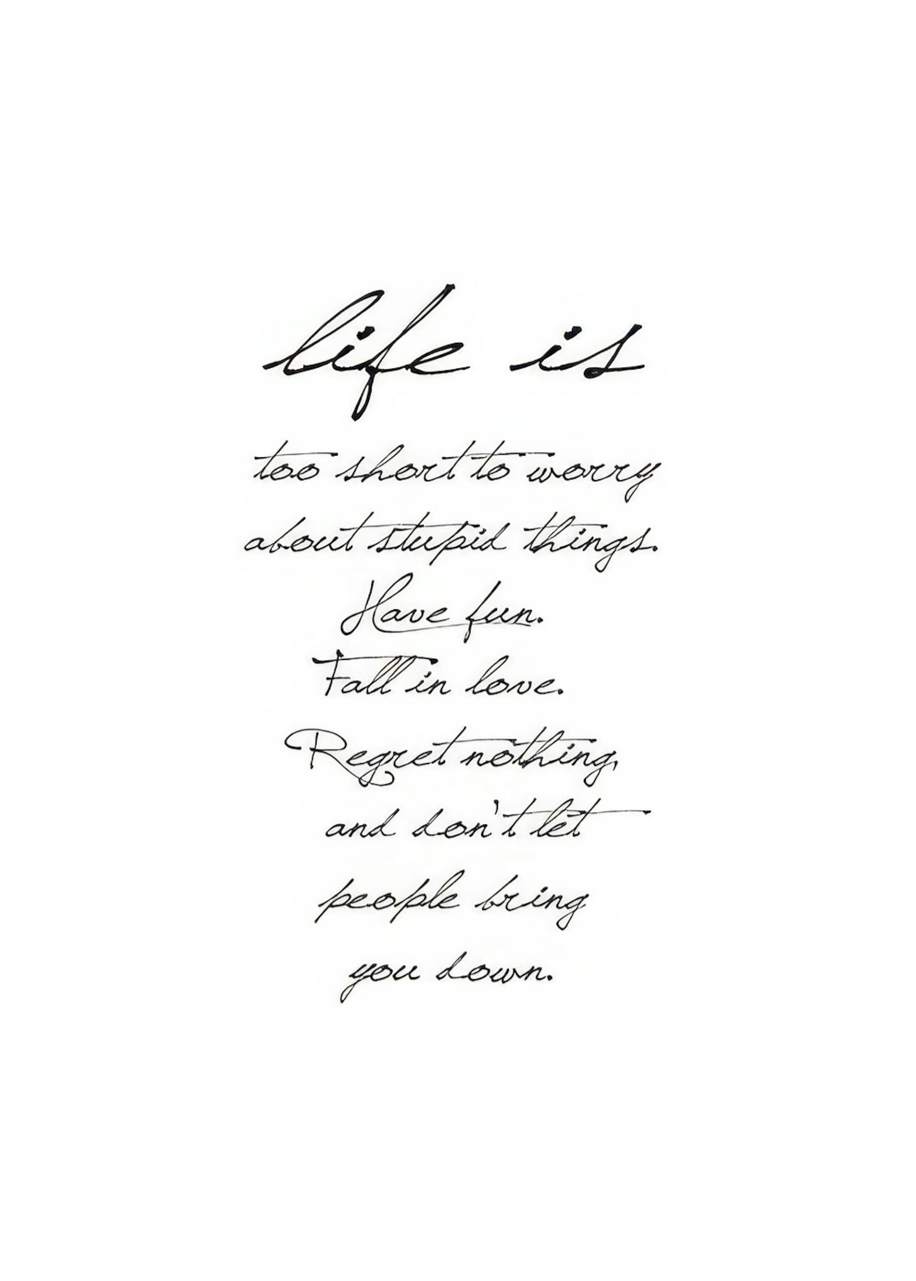 Life Is, Poster 0