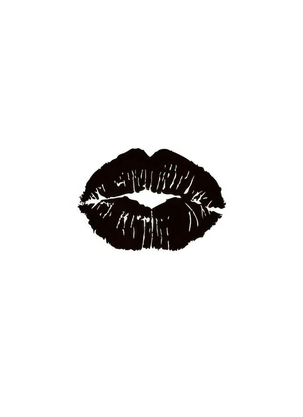 Black Lips Poster (50x70 cm)