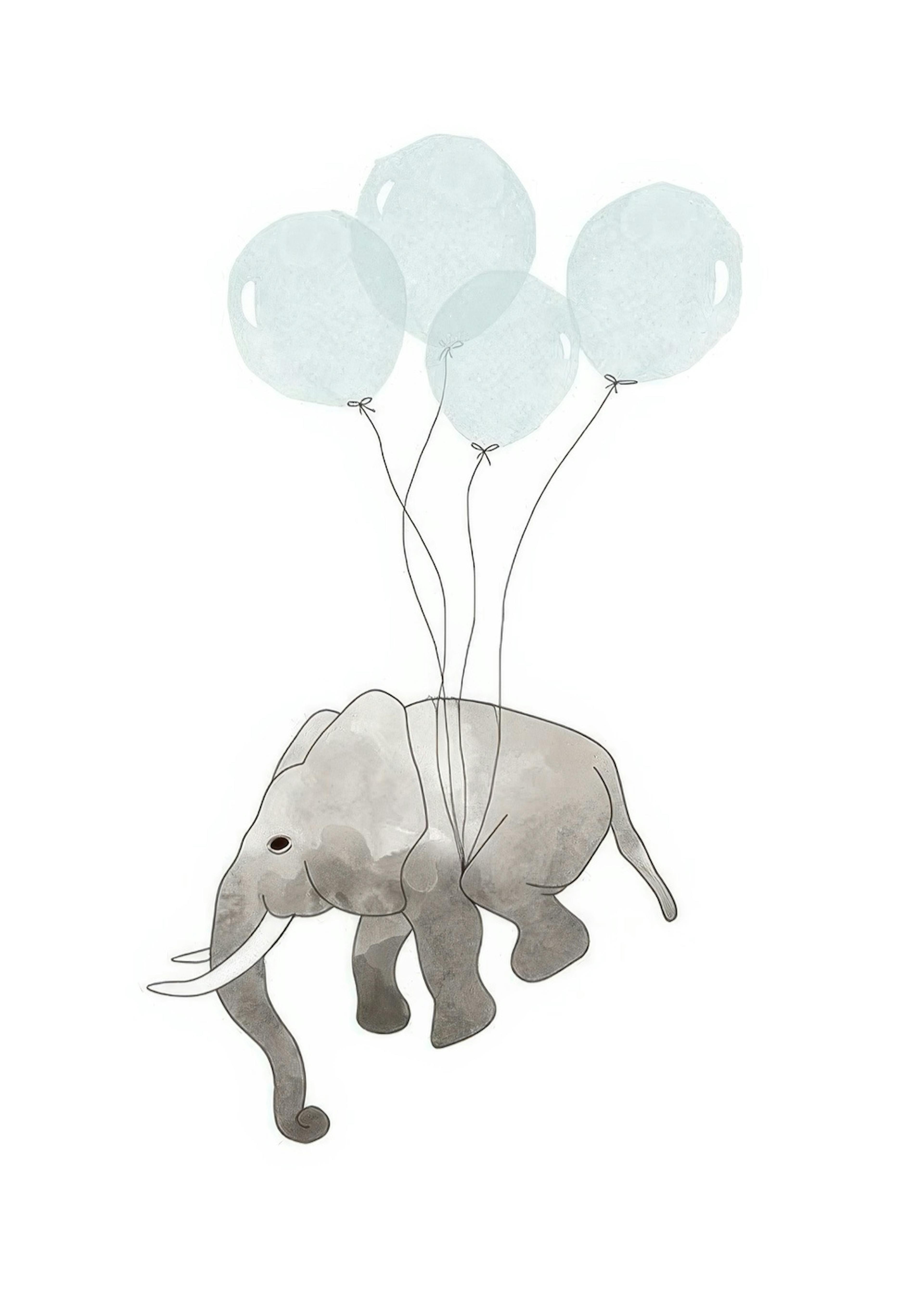 Elephant Blue, 포스터s 0
