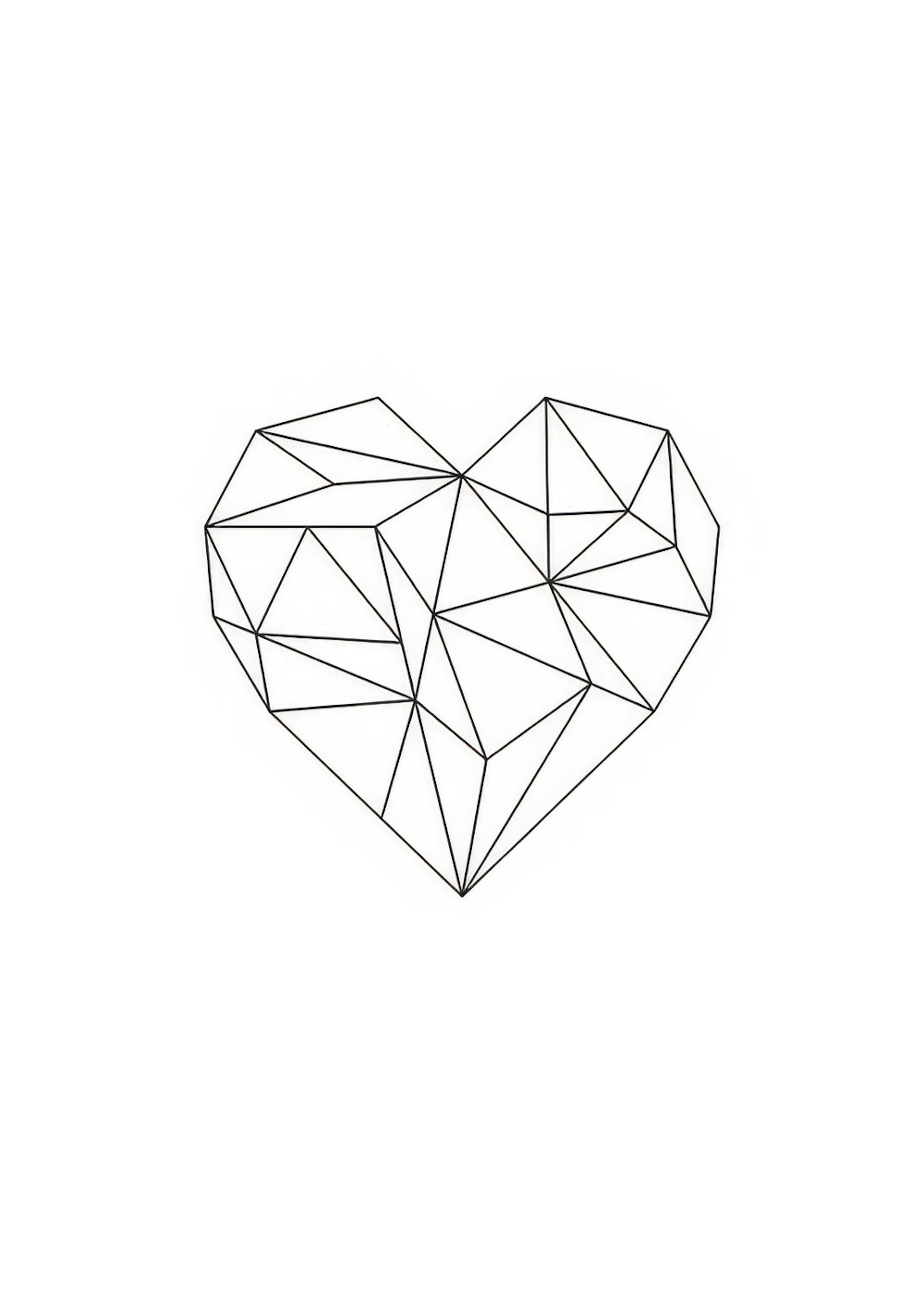 Geometric Heart, Poster 0