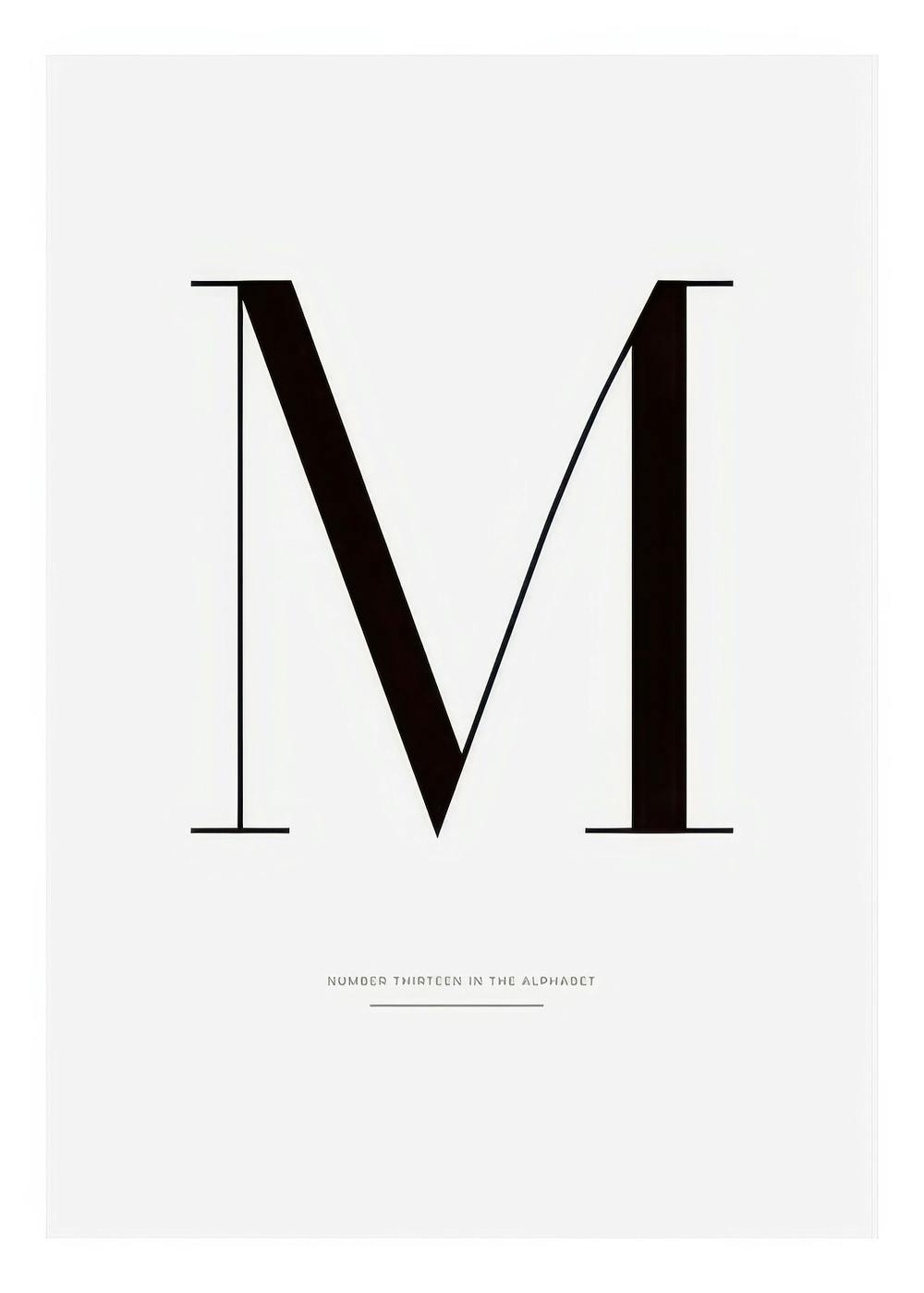 Graphic M, Print 0