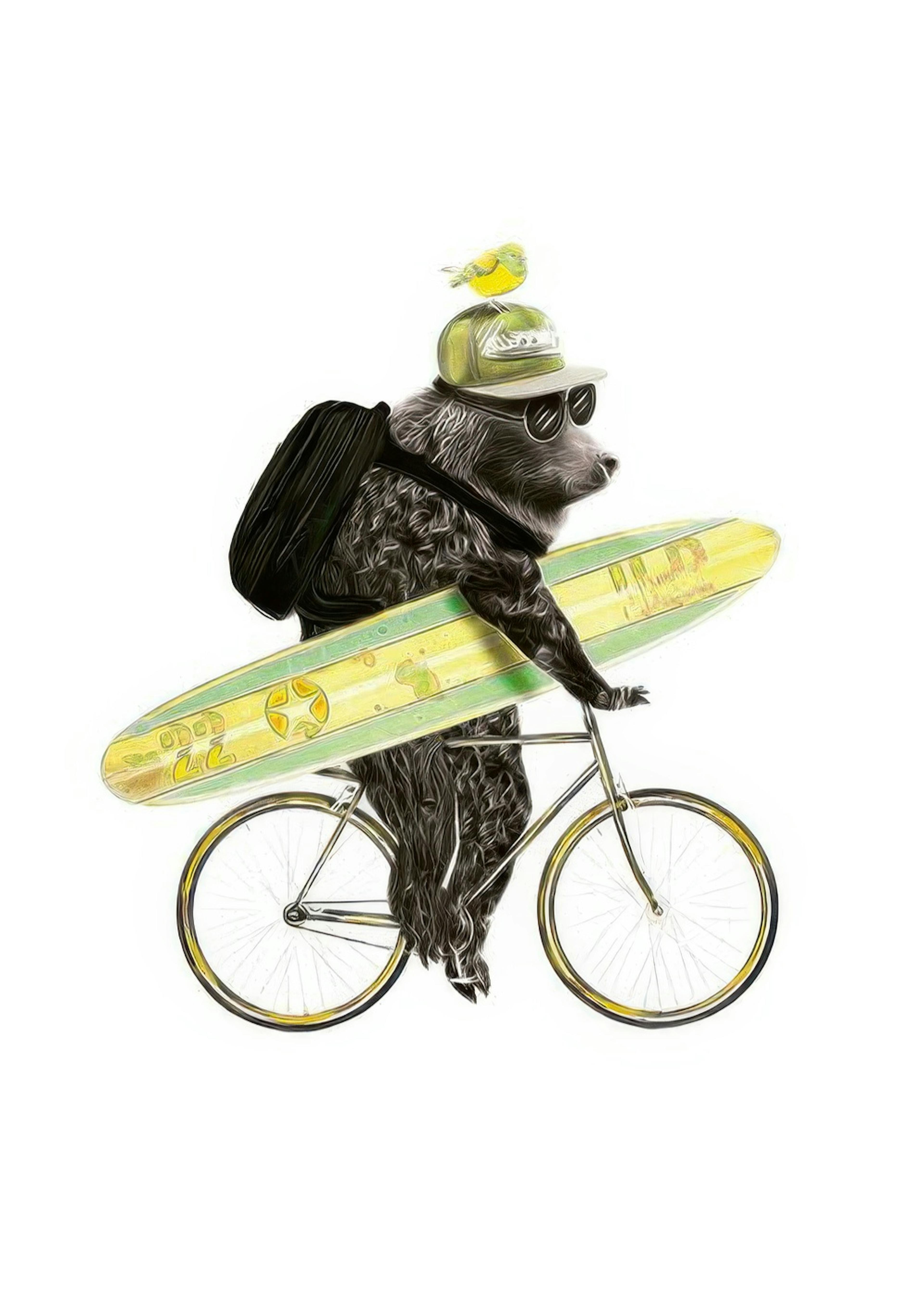 Surfing Bear, 포스터 0