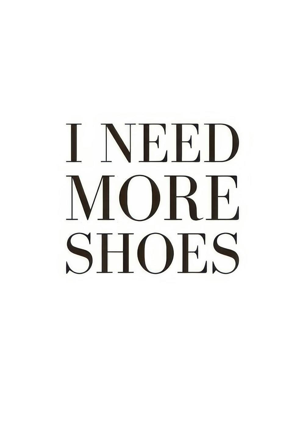 More Shoes, 포스터 0