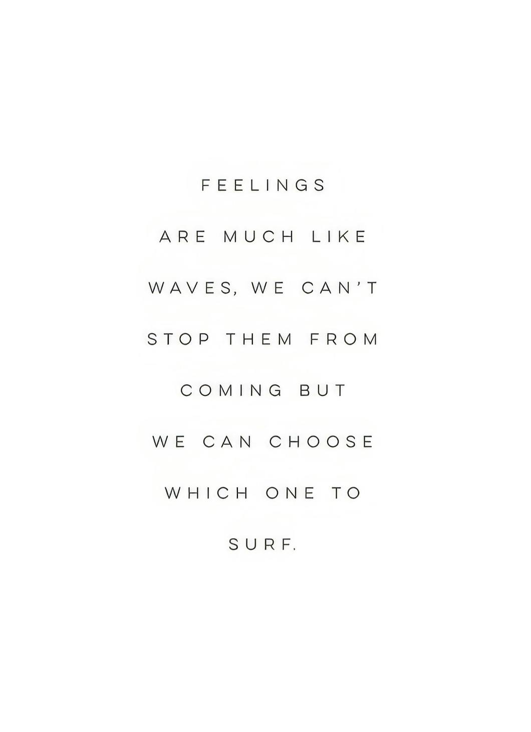 Feelings, Poster (70x100 cm) - Zwart wit posters