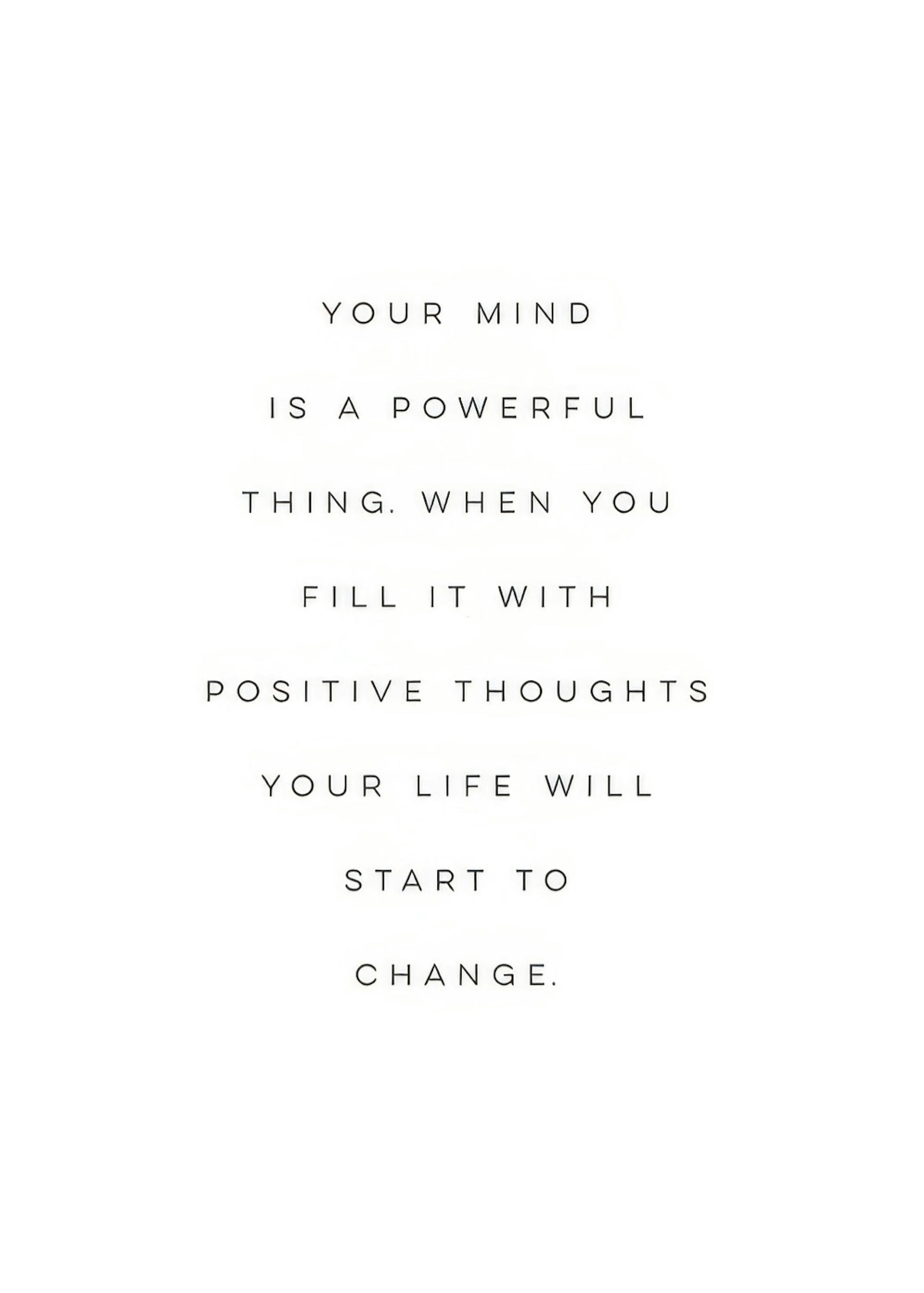 Your Mind, Plagát 0