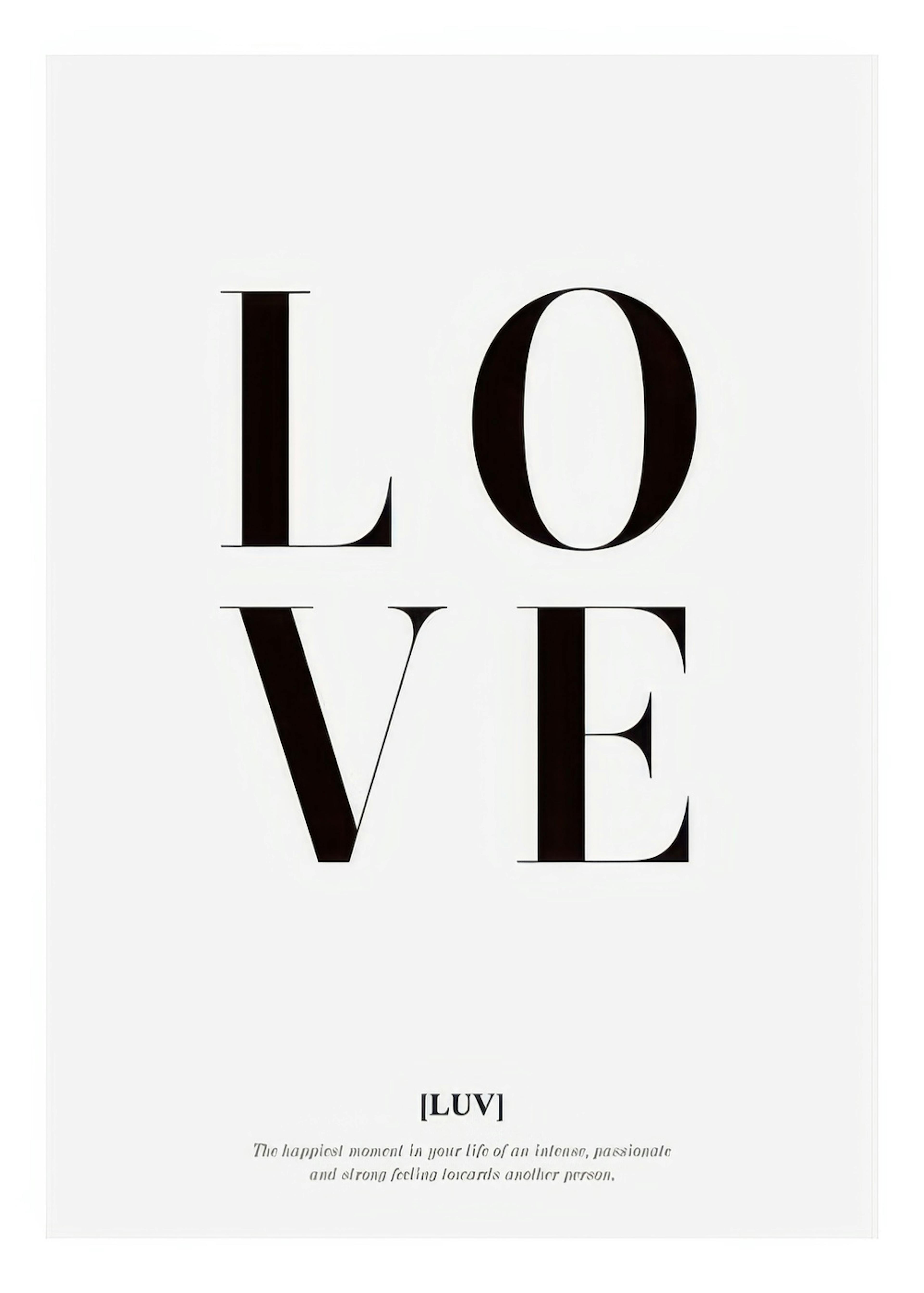 Love Text, Print 0