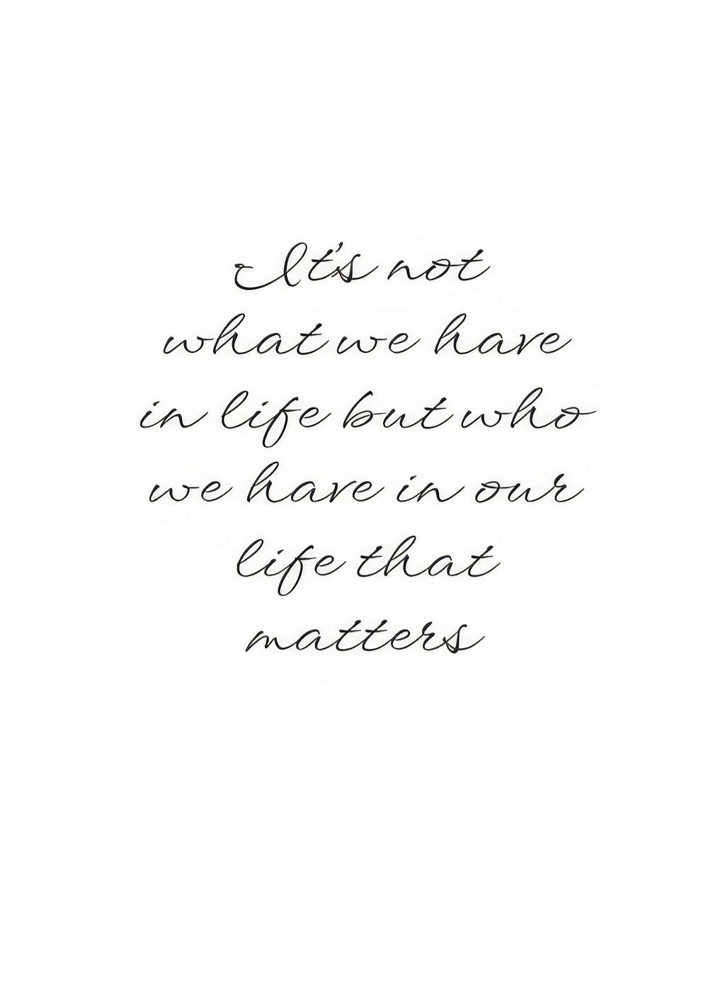 Its Not What We Have, Print 0