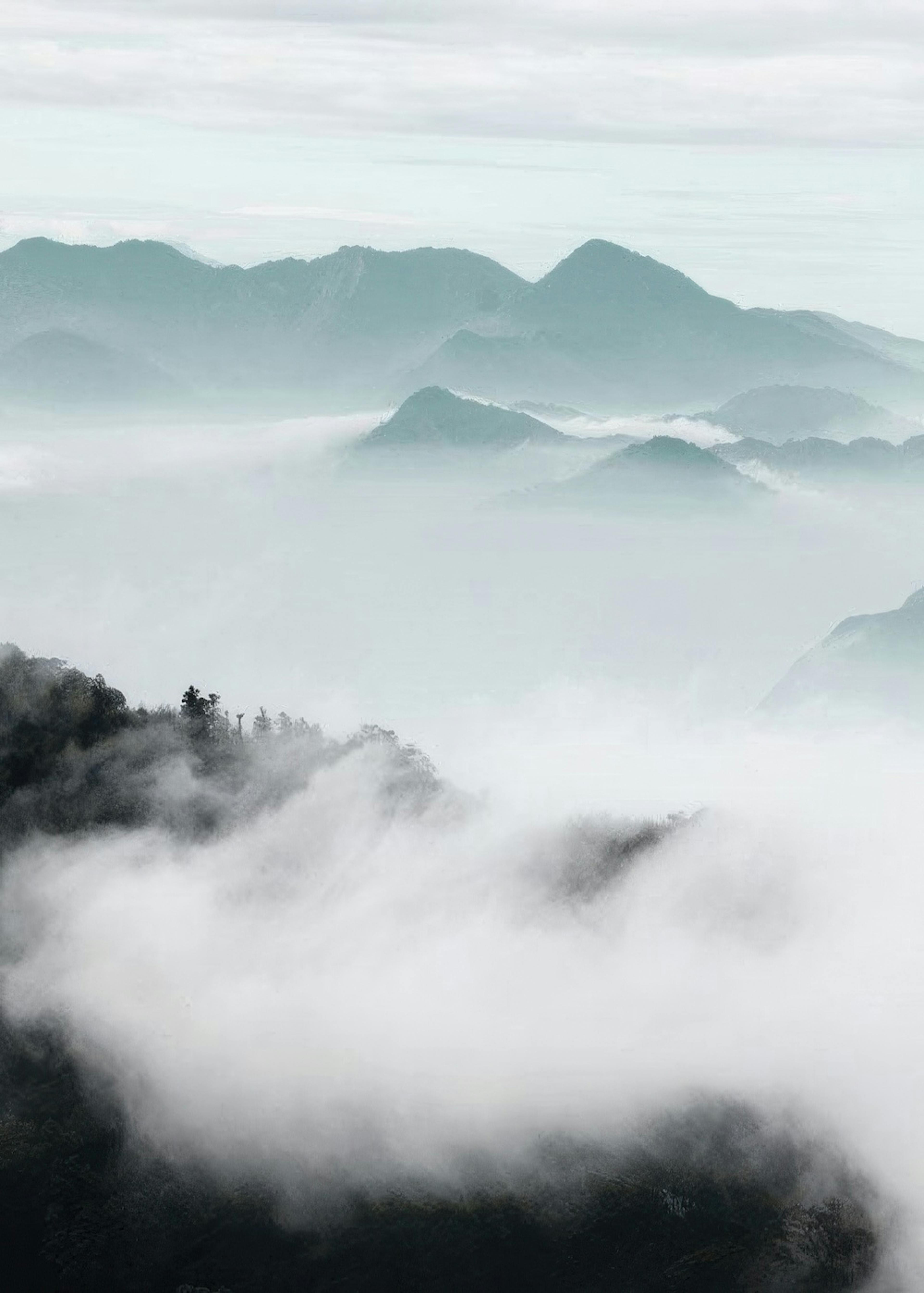 Cloud Mountains Poster 0