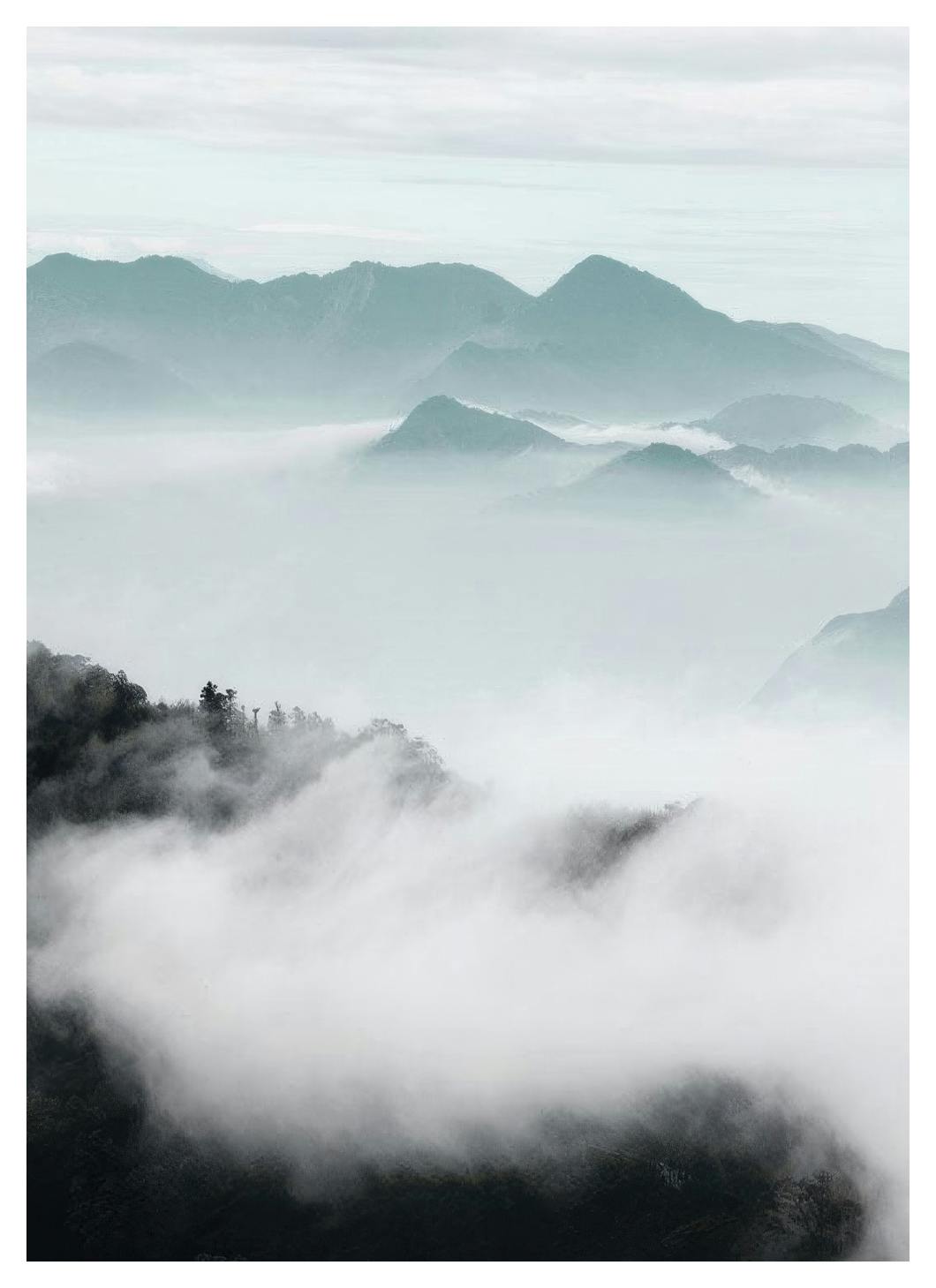 Prints - Cloud Mountains, Prints (30x40 cm) - Nature prints