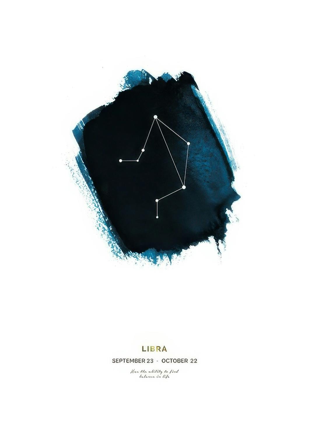 Libra Poster (30x40 cm) - Kinderposters