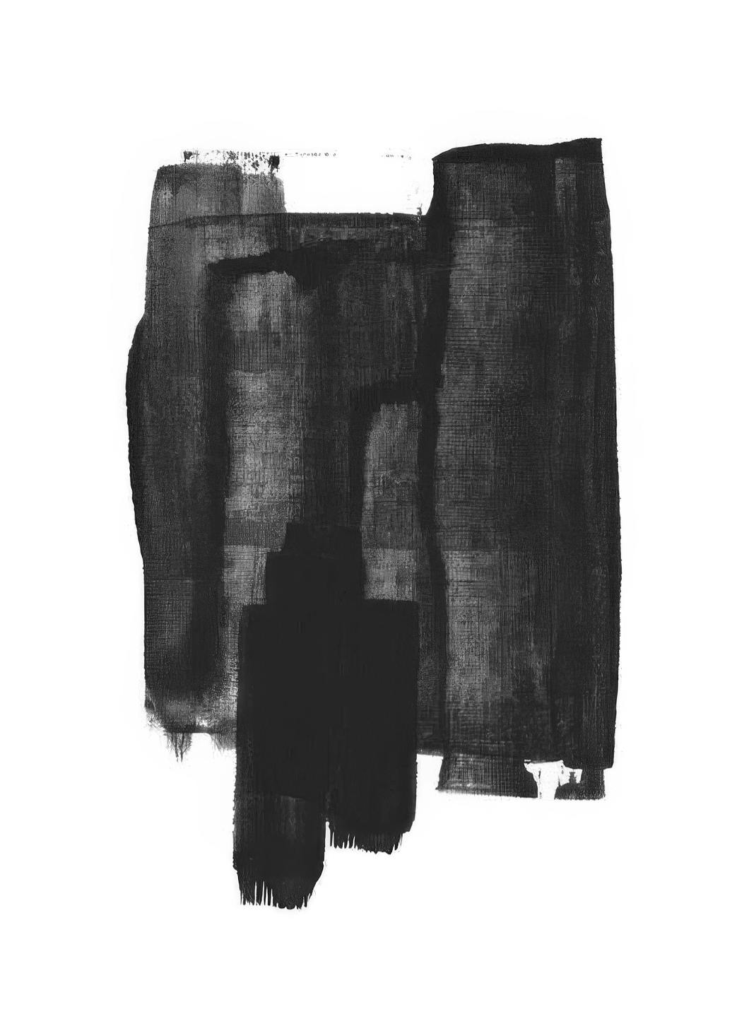 Prints - Ink Texture Print (30x40 cm) - Black & white prints