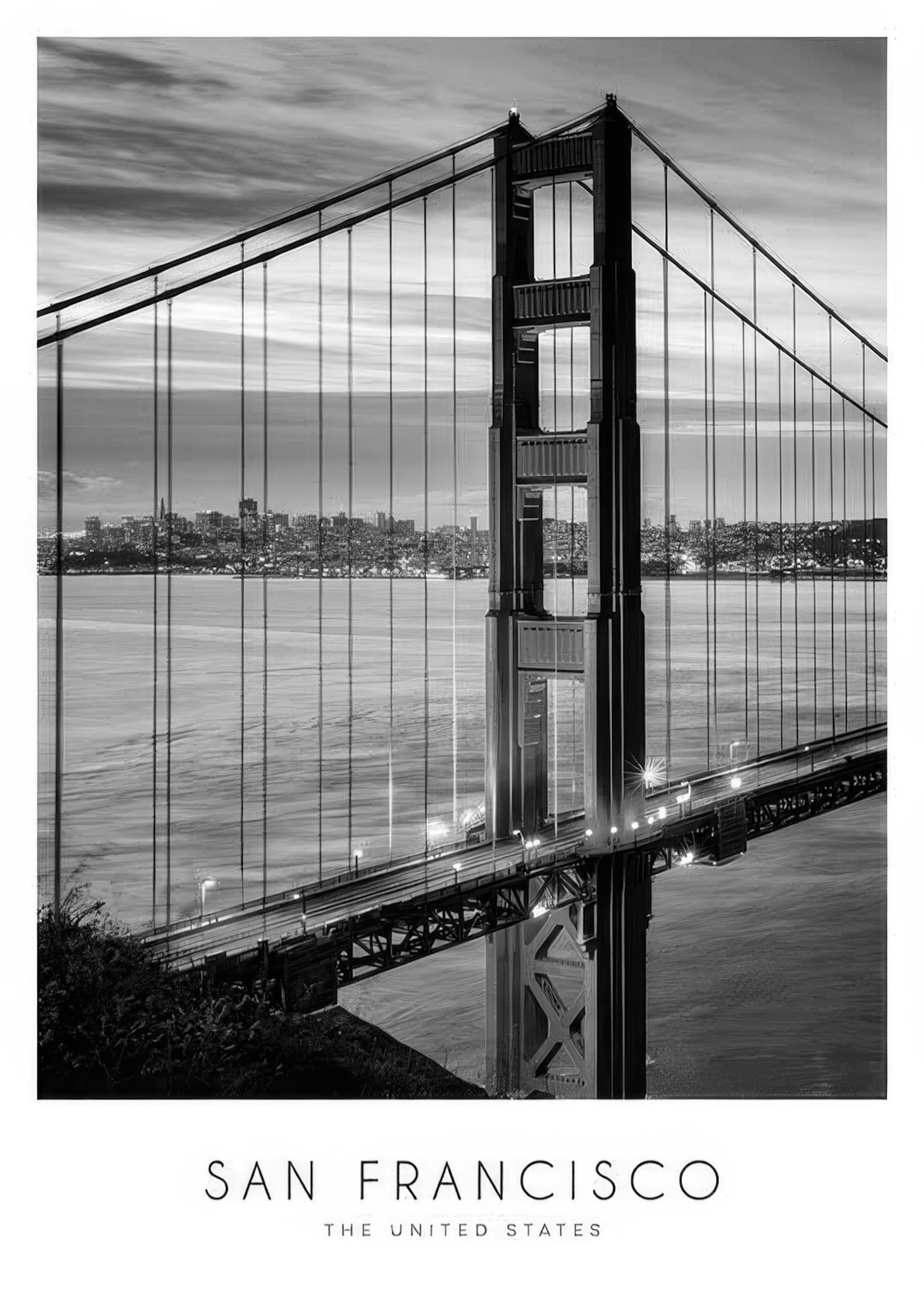 Golden Gate Bridge Print 0