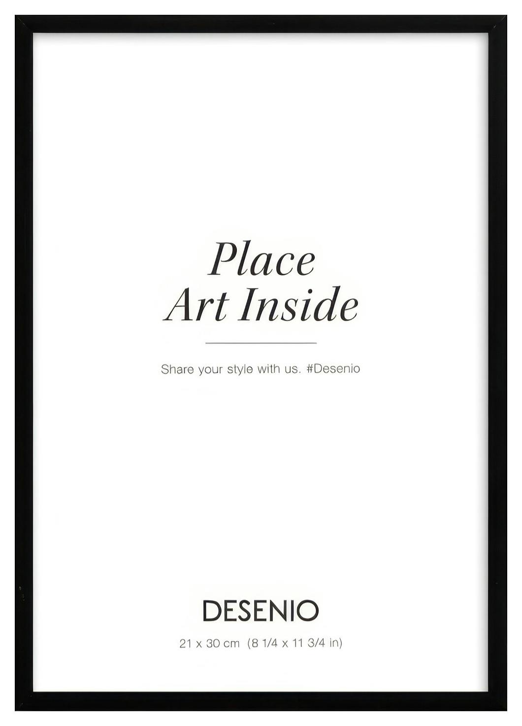 Metal frame Black, 21x30 (21x30 cm)